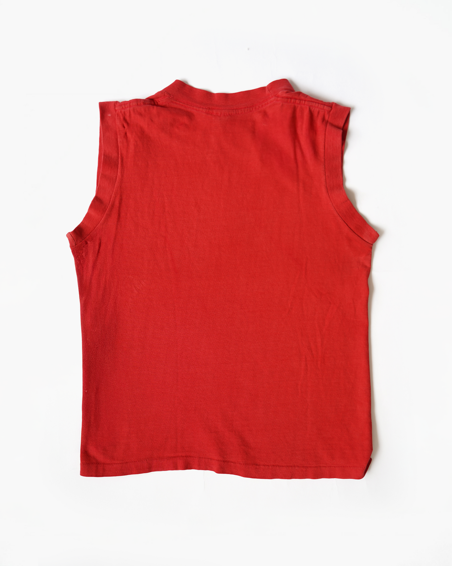 Printed Sleeveless T-Shirt