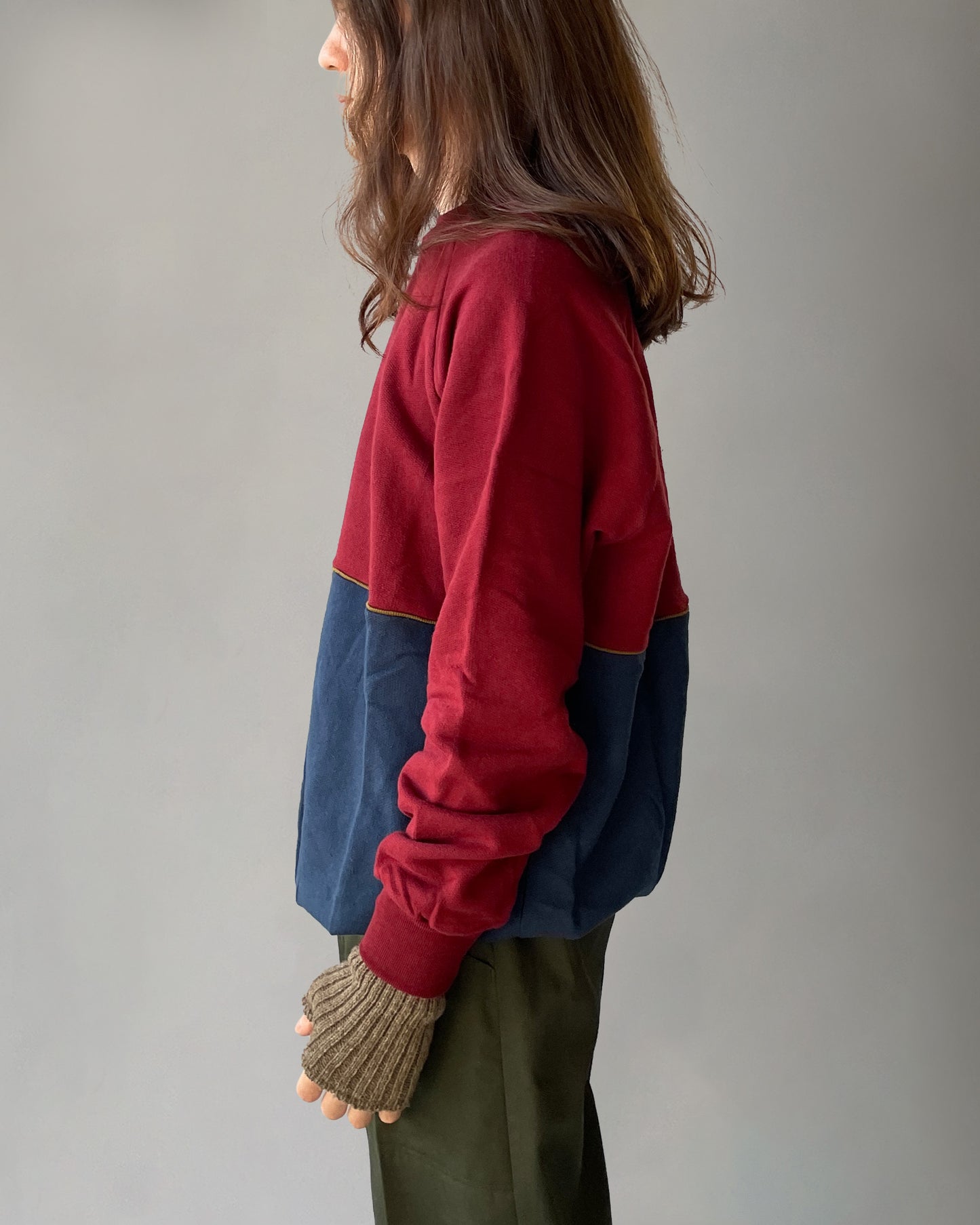 Sweatshirts Made In Germany - Red × Navy