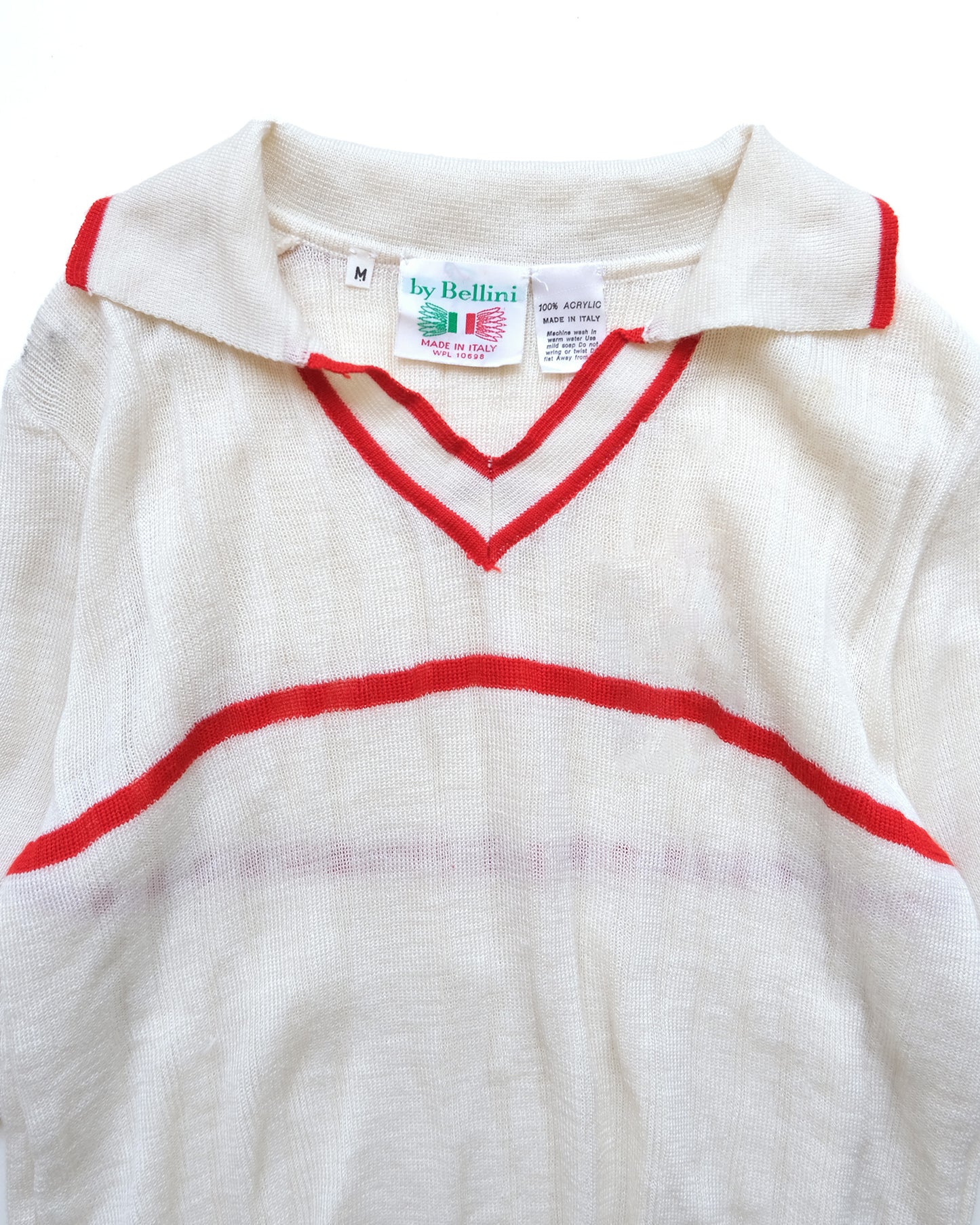 Design Acrylic Knit Polo Made in Italy