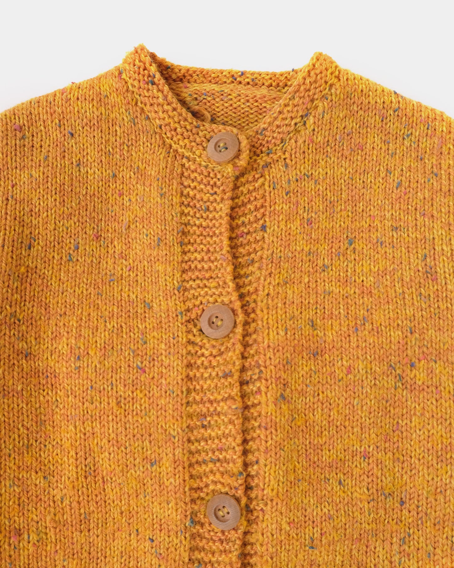90s Nep Cardigan - Orange