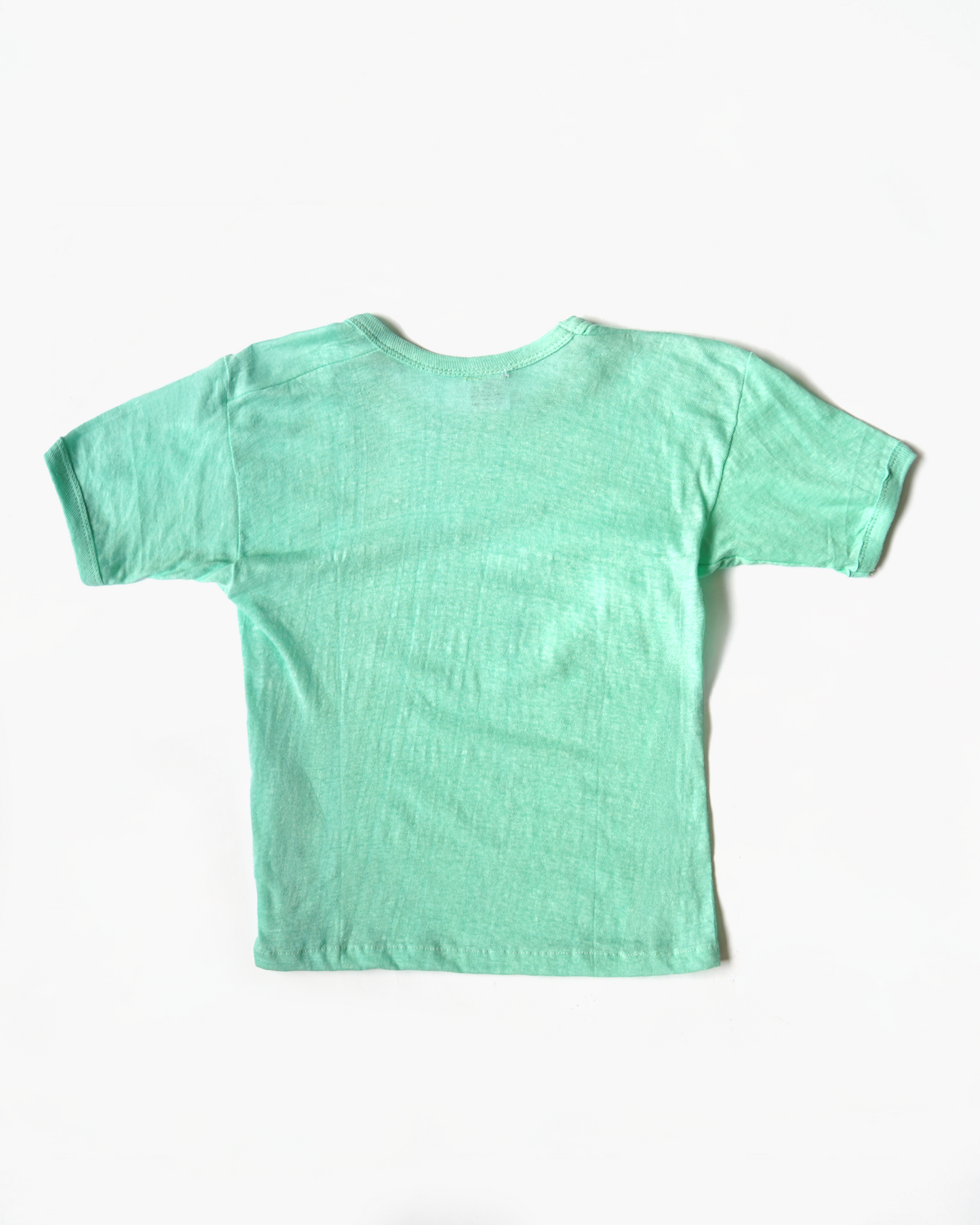 Cropped Pale Color T-Shirt