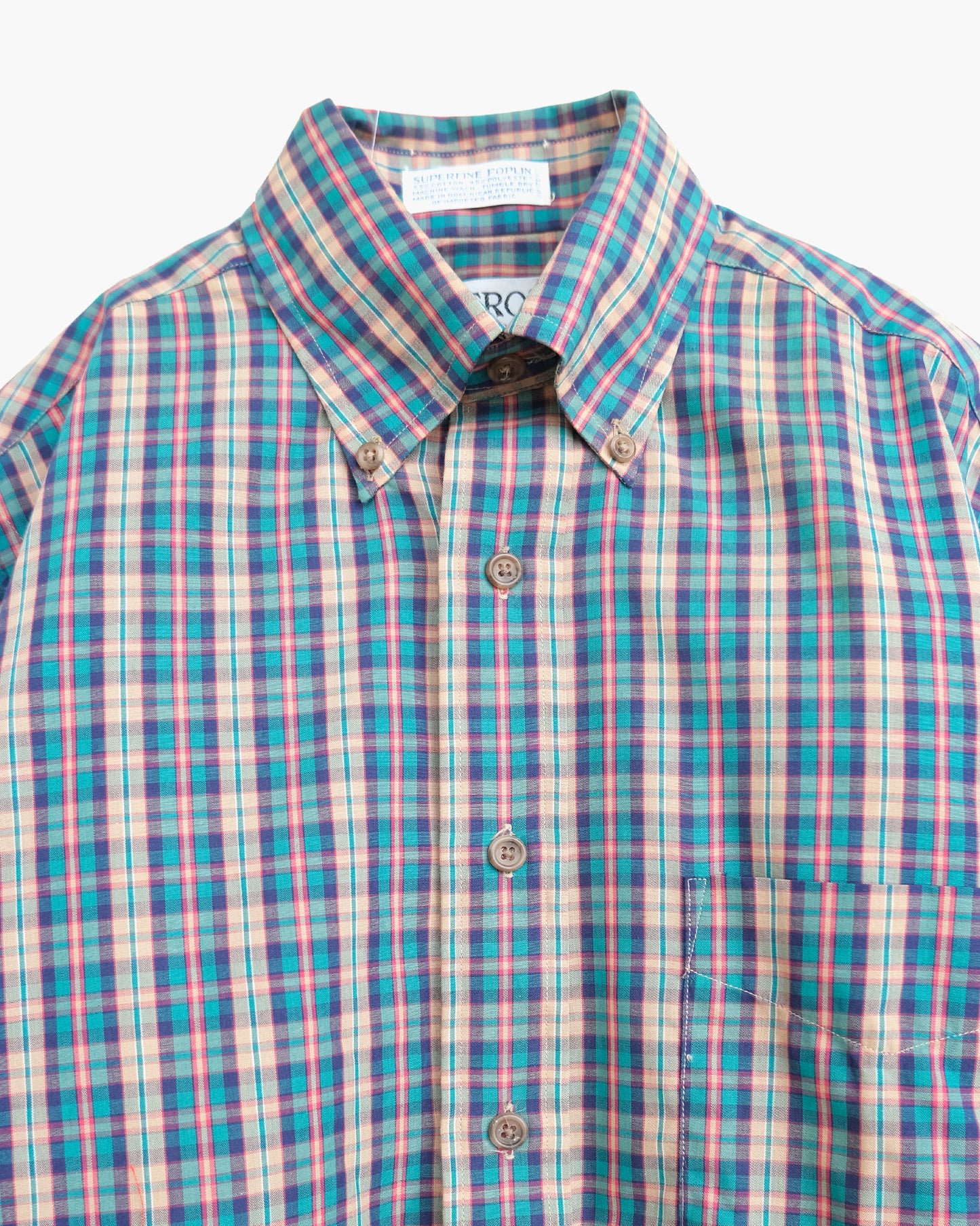 70's Patterned Cotton S/S Shirts