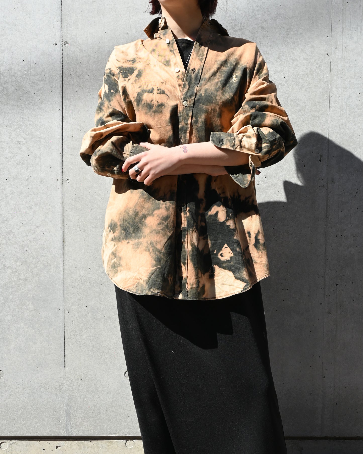 Tie Dyed Cotton Shirt - Ralph Lauren