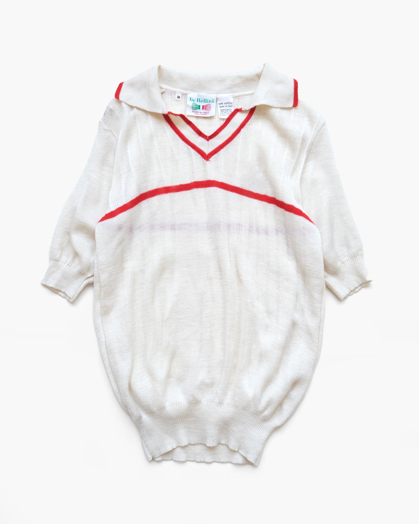 Design Acrylic Knit Polo Made in Italy