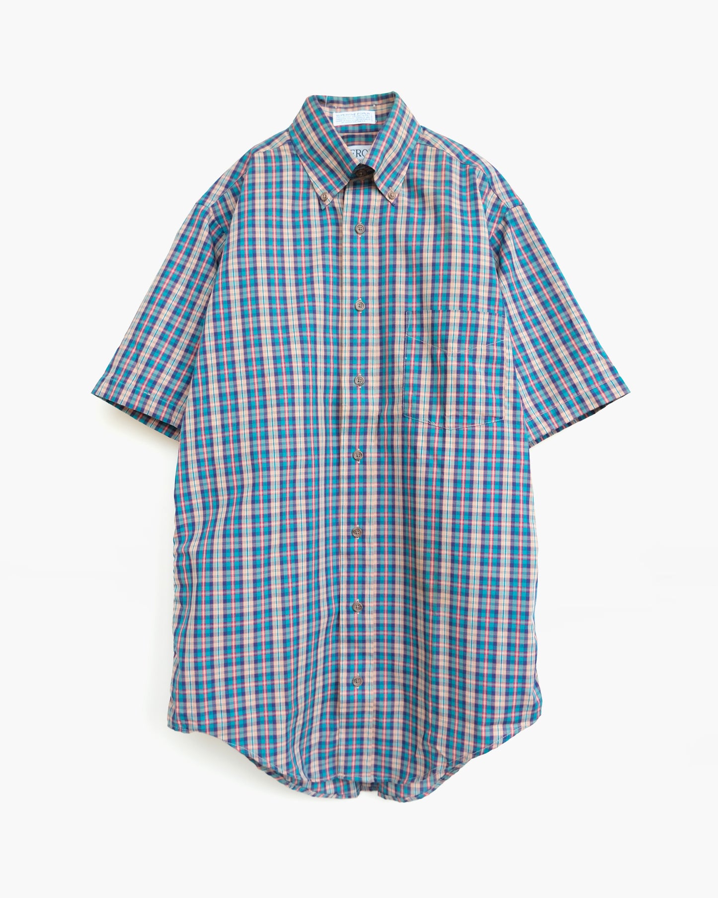 70's Patterned Cotton S/S Shirts