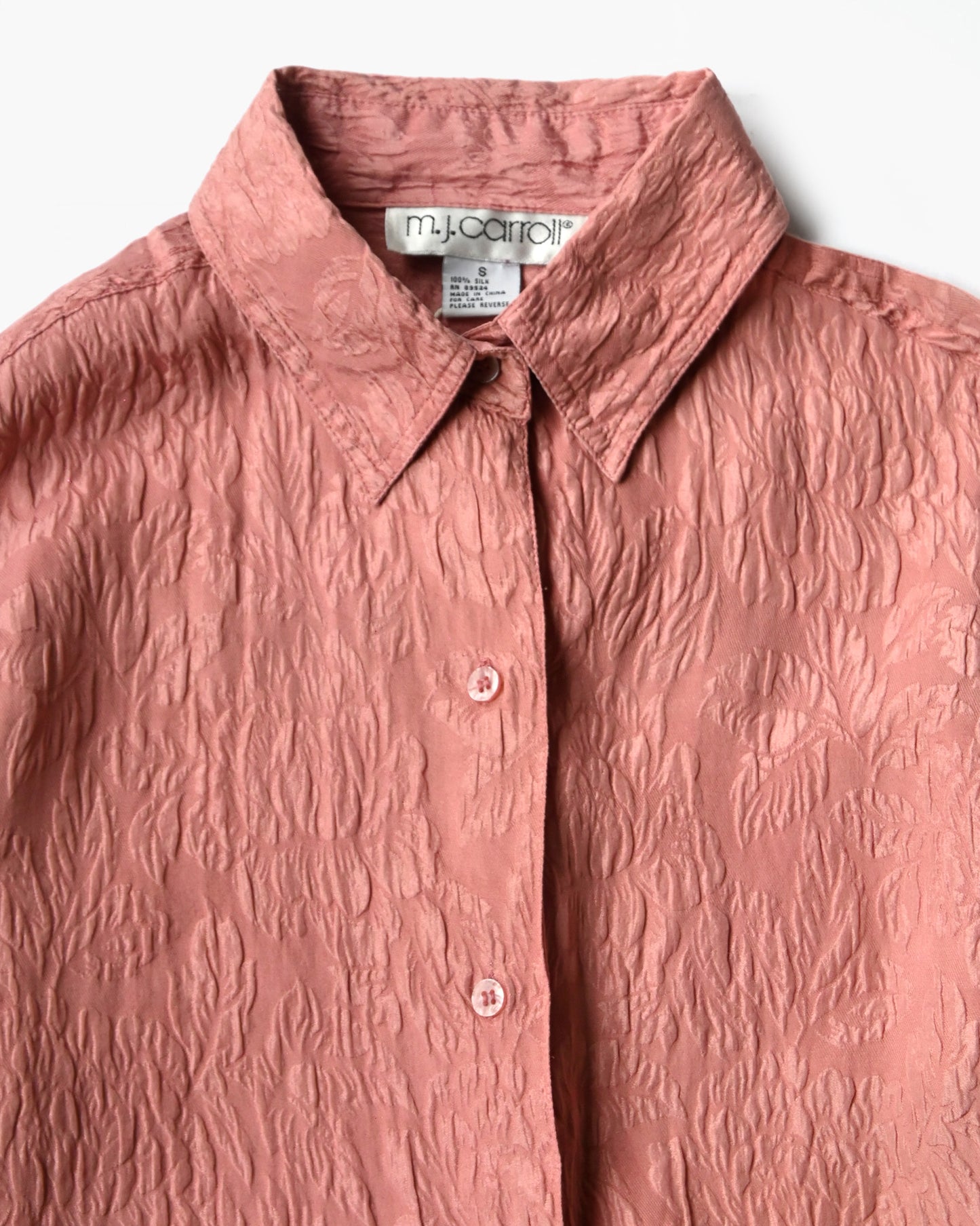 Textured Silk Shirt