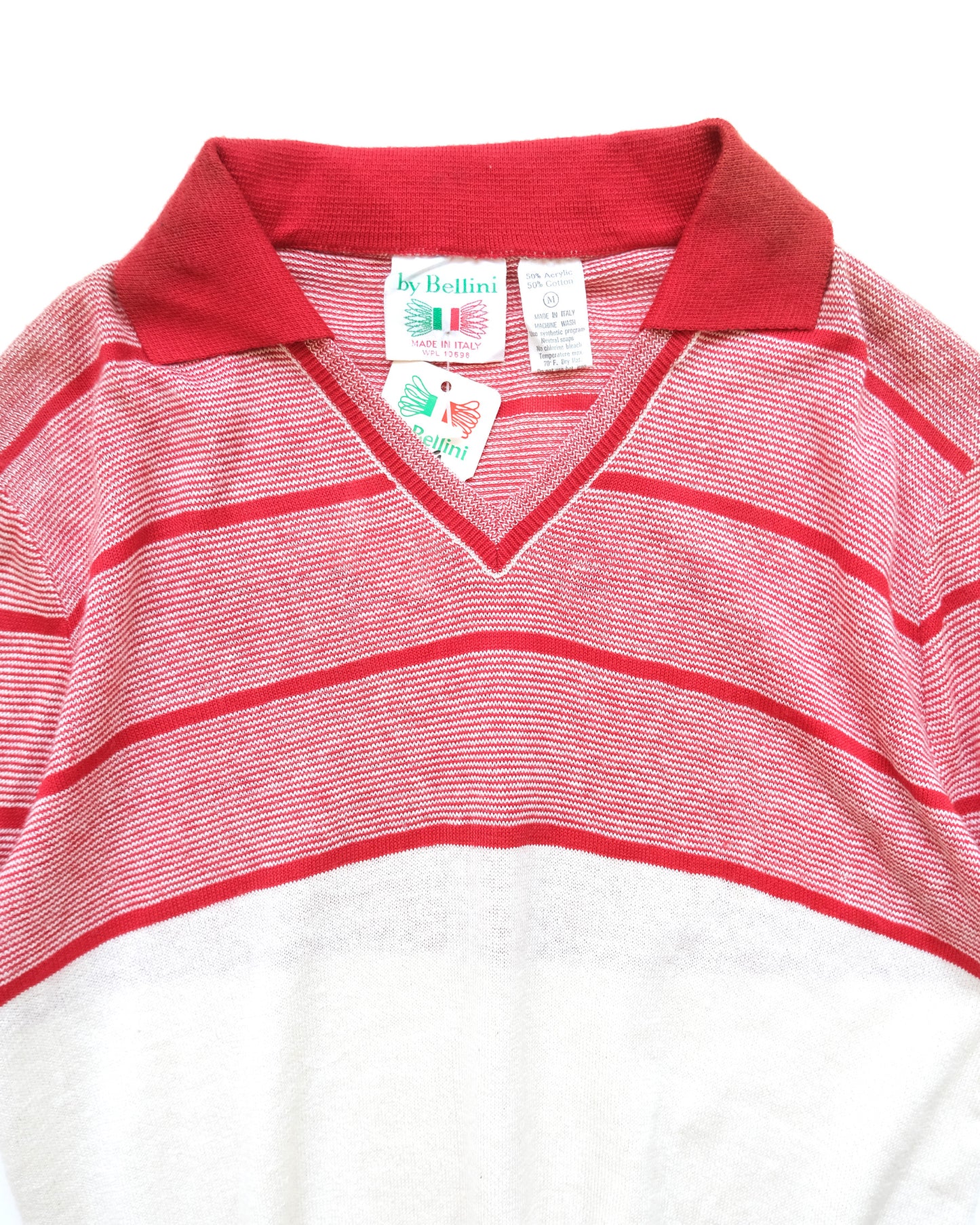 Design Acrylic Knit Polo Made in Italy