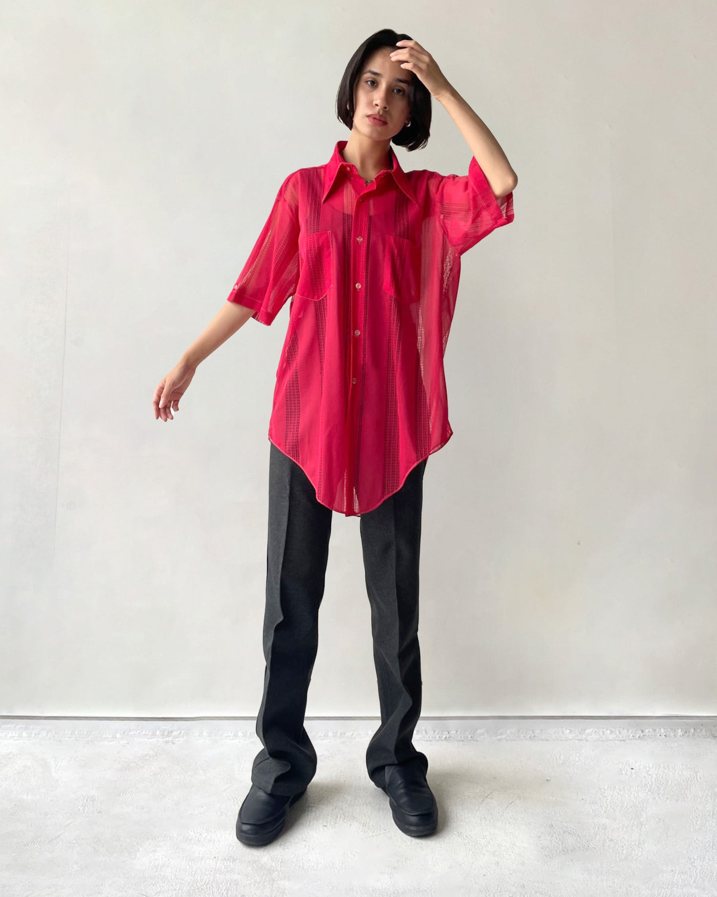 Sheer Nylon Shirts