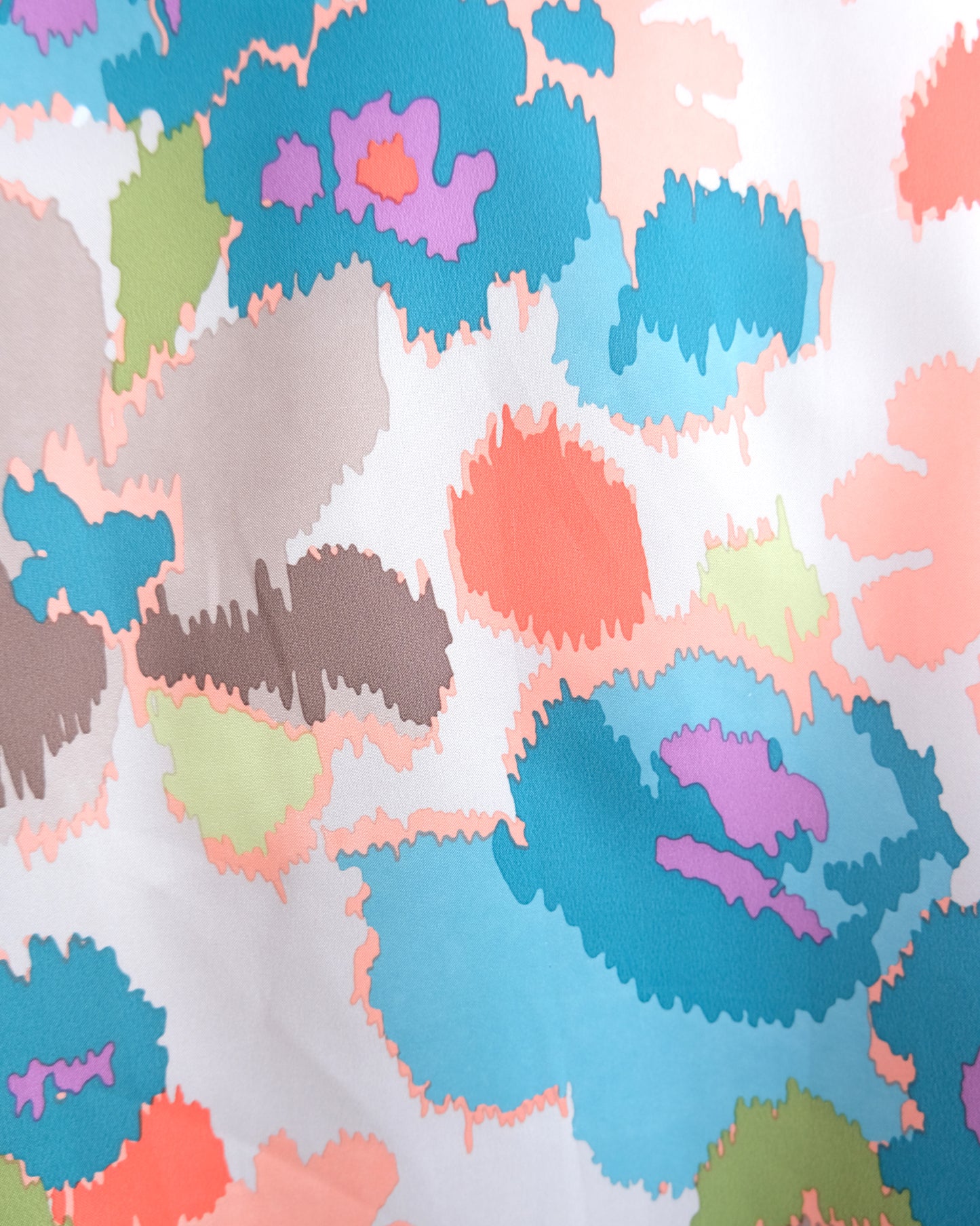 70s Flower Printed Shirt