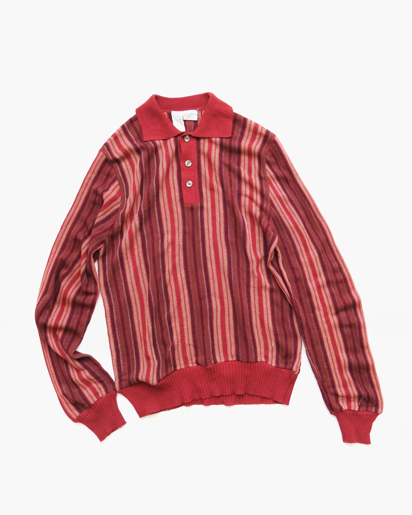 Design Acrylic Knit Polo Made in Italy