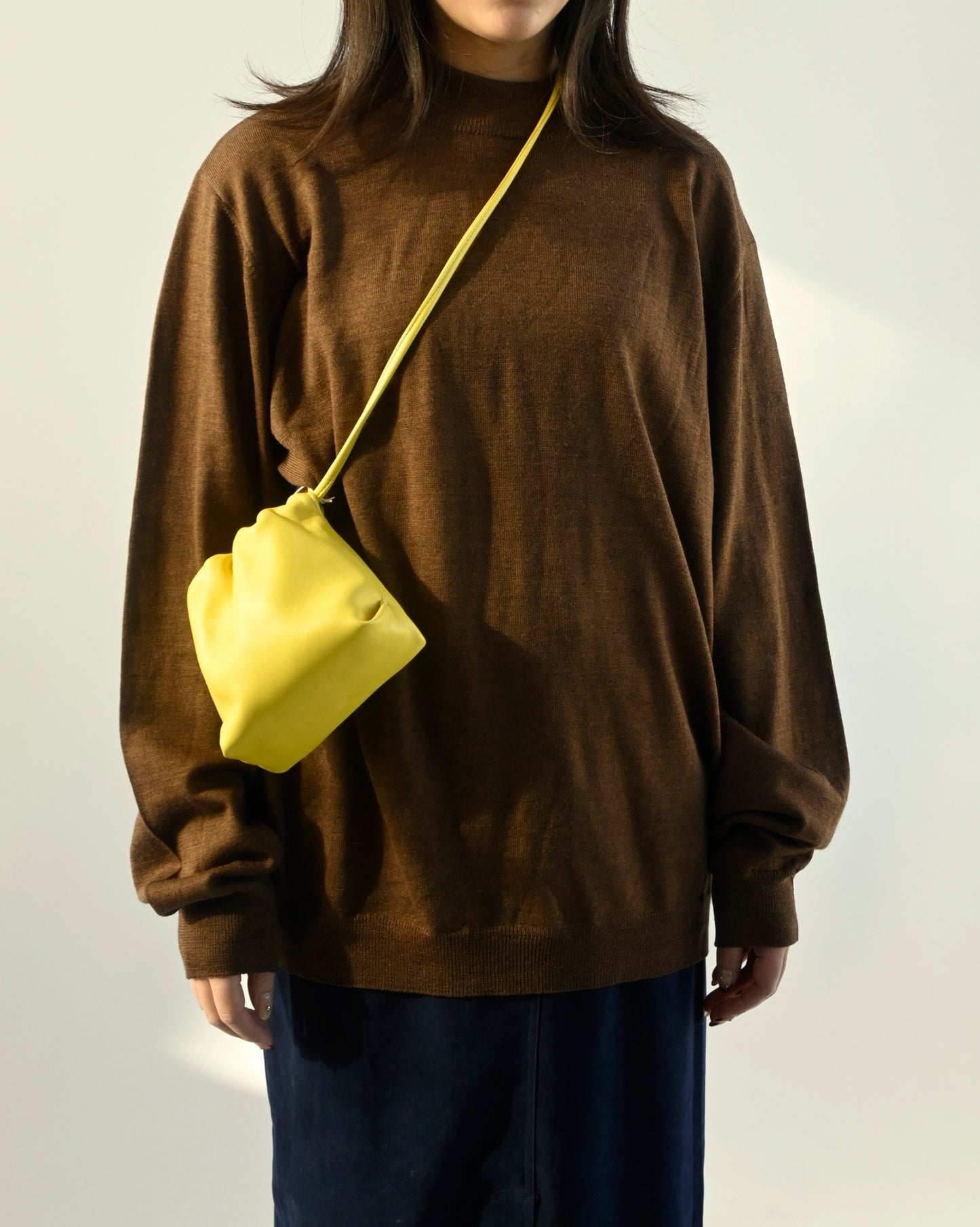 Brown Knit Top Made In Italy