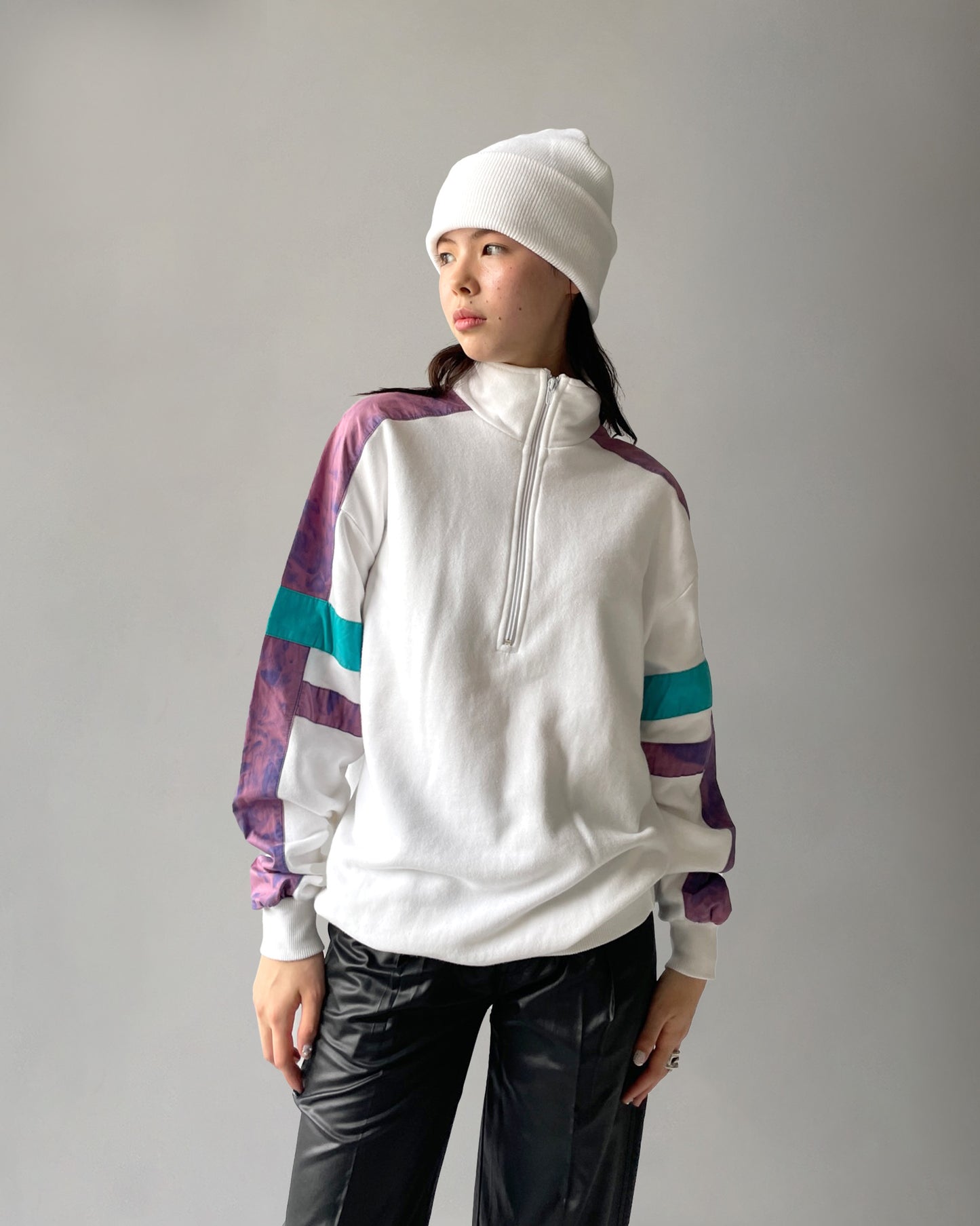 80's Zip-Up Sweatshirt