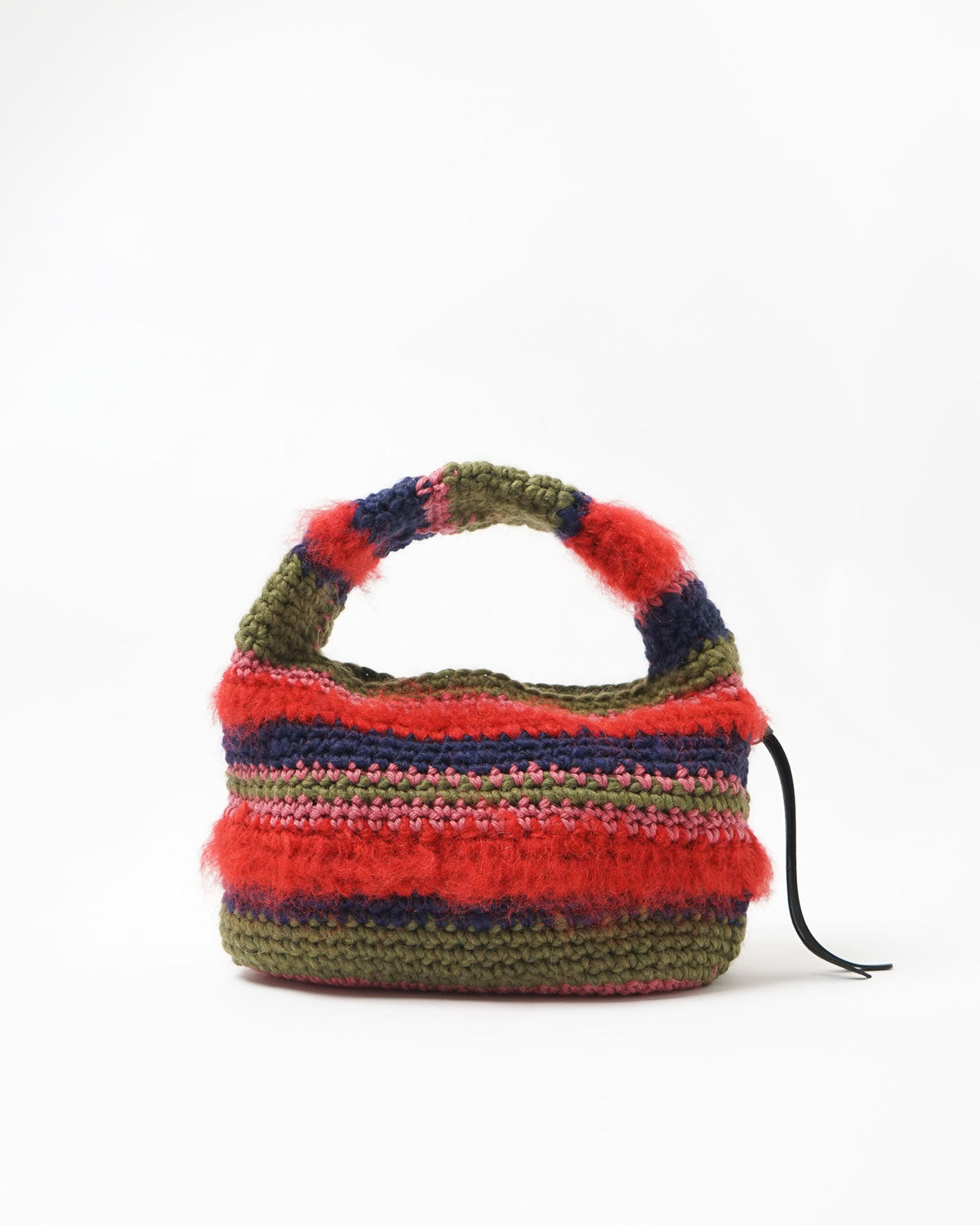 Hand Knitting Crochet Hand Bag 02