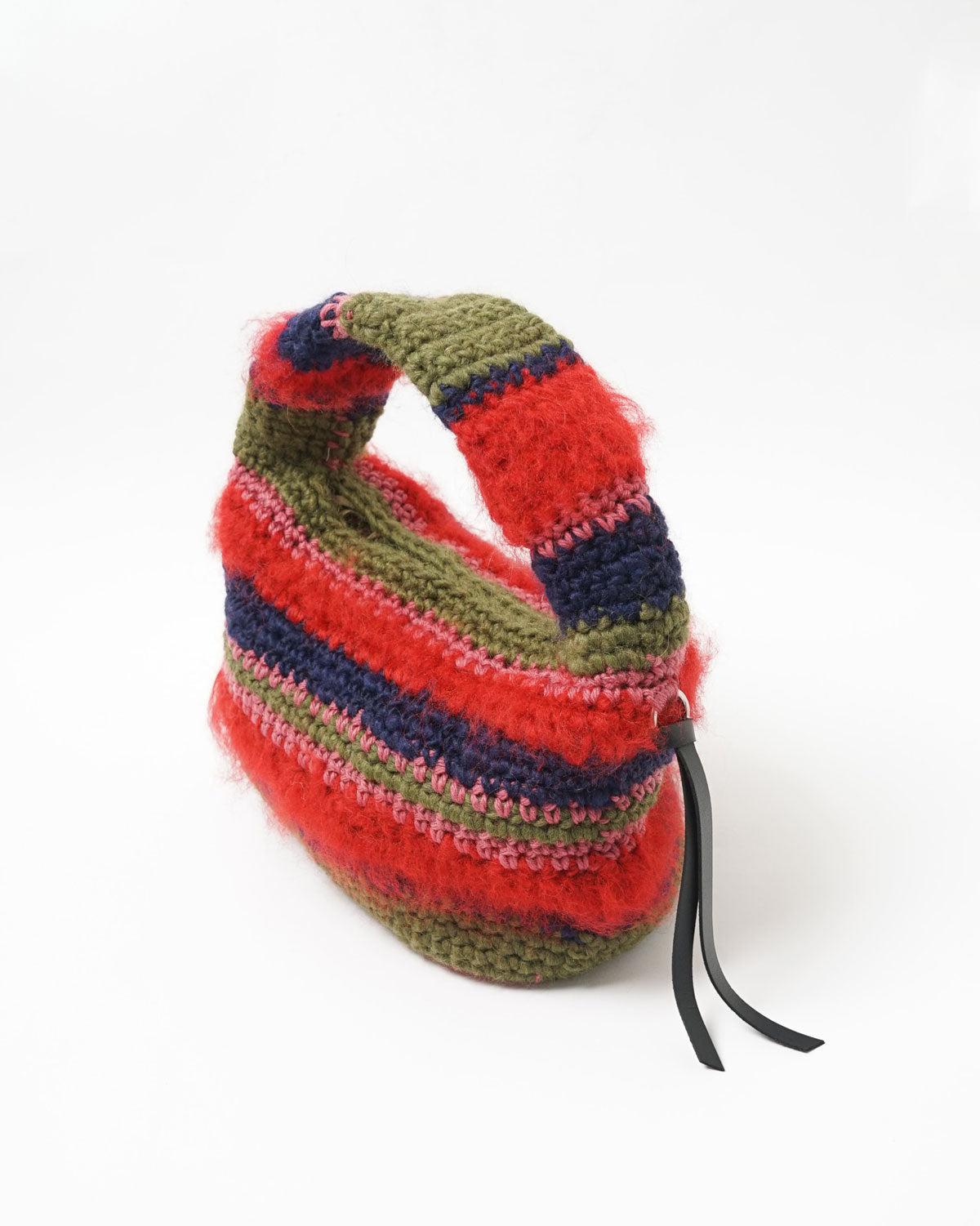 Hand Knitting Crochet Hand Bag 02