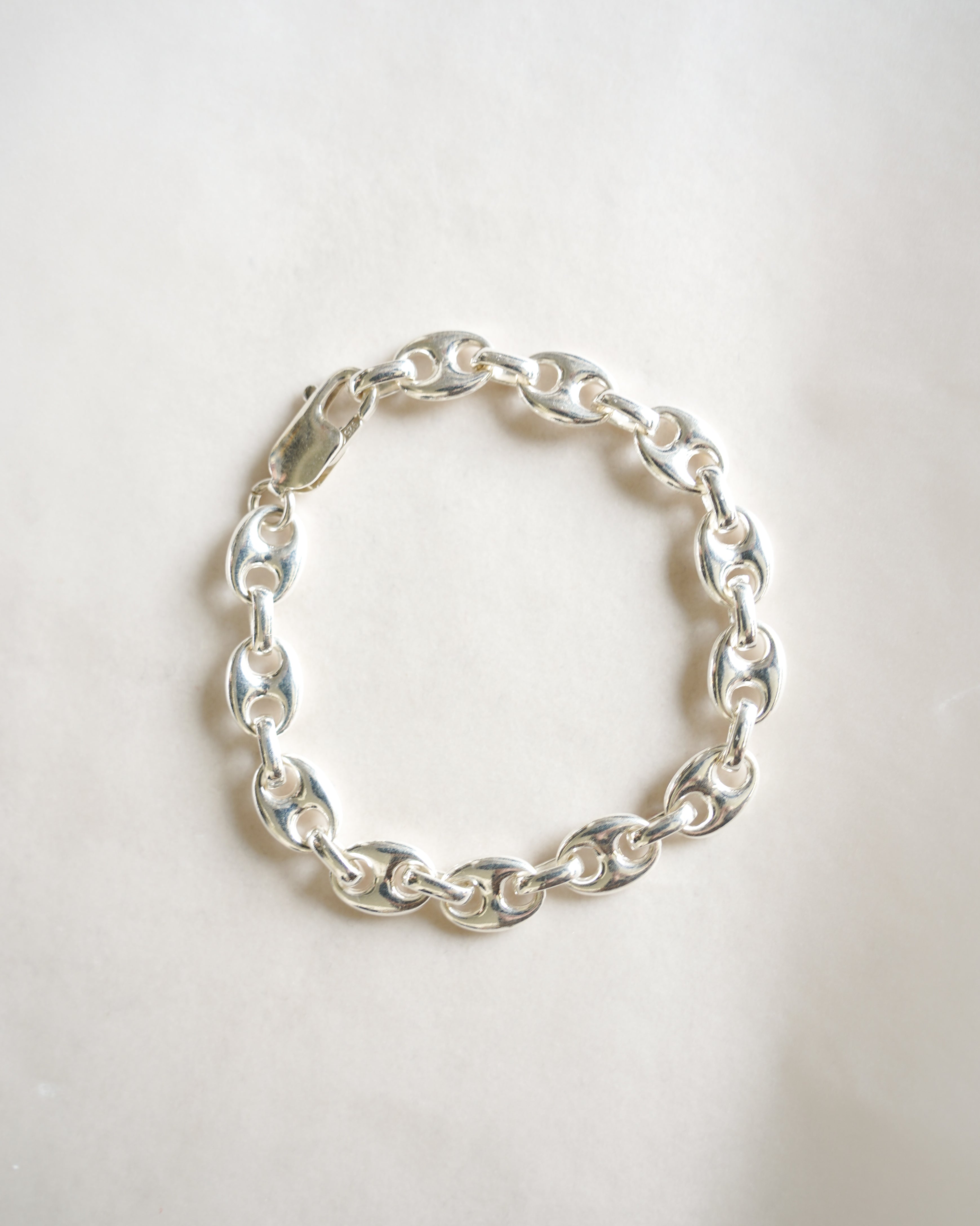 Vintage] Oval Link Silver Bracelet | シルバー925 | ビンテージ