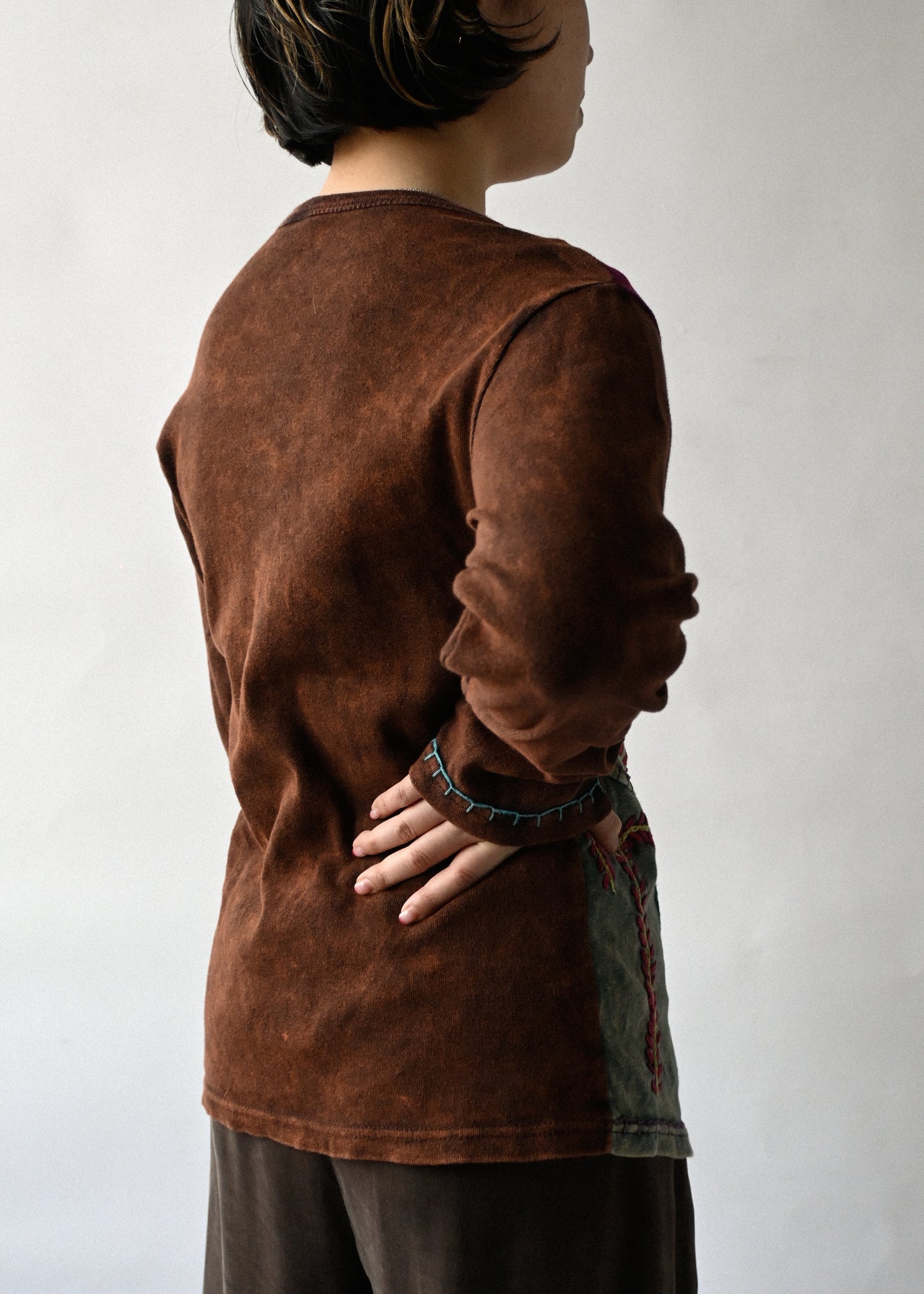 Hand Stitched L/S Tee