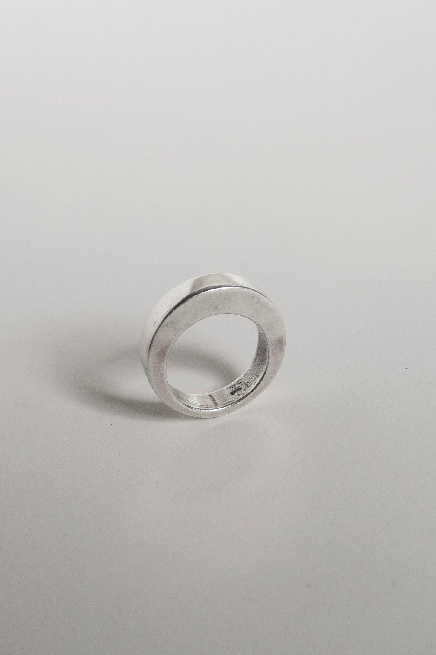 Silver Edge Ring