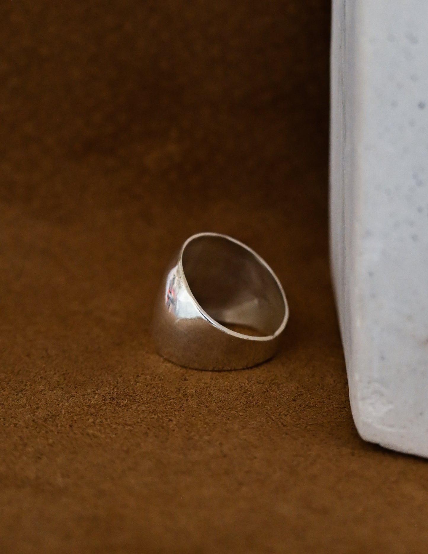 Dome Silver Ring - 10号