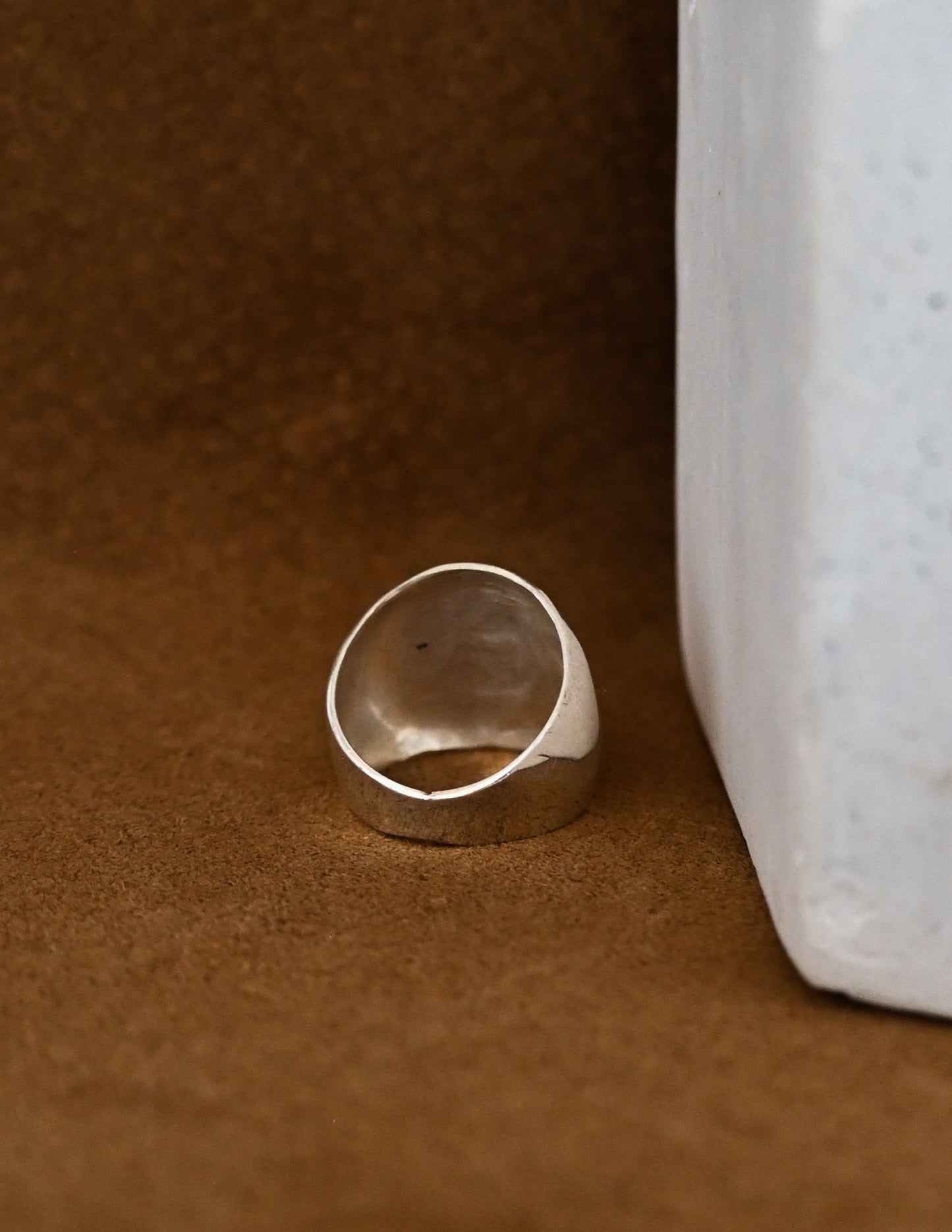 Dome Silver Ring - 10号