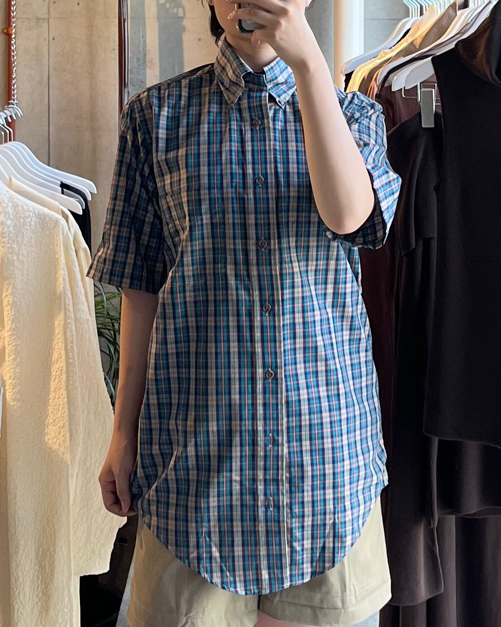 70's Patterned Cotton S/S Shirts