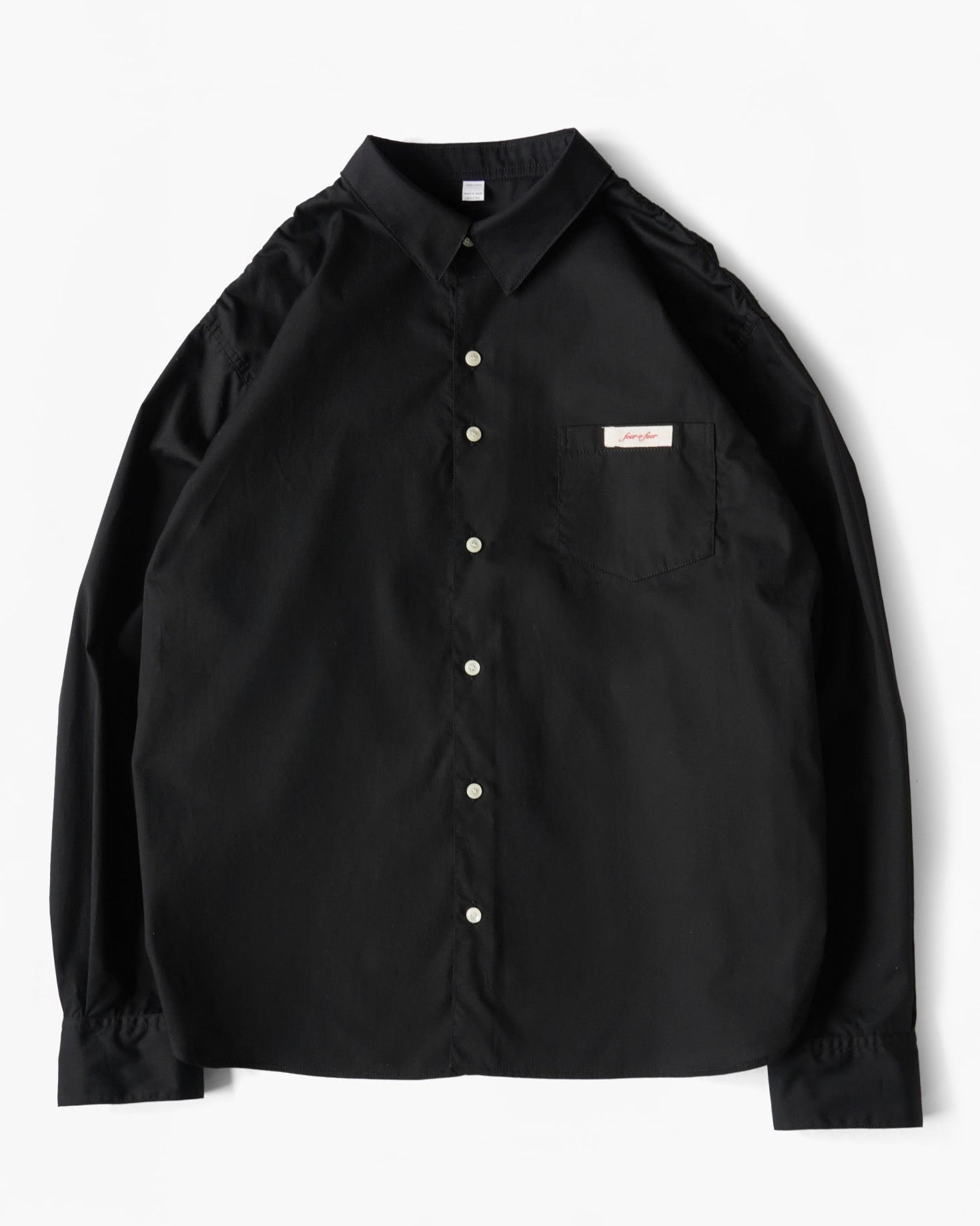 404 Puckering Shirt - Black