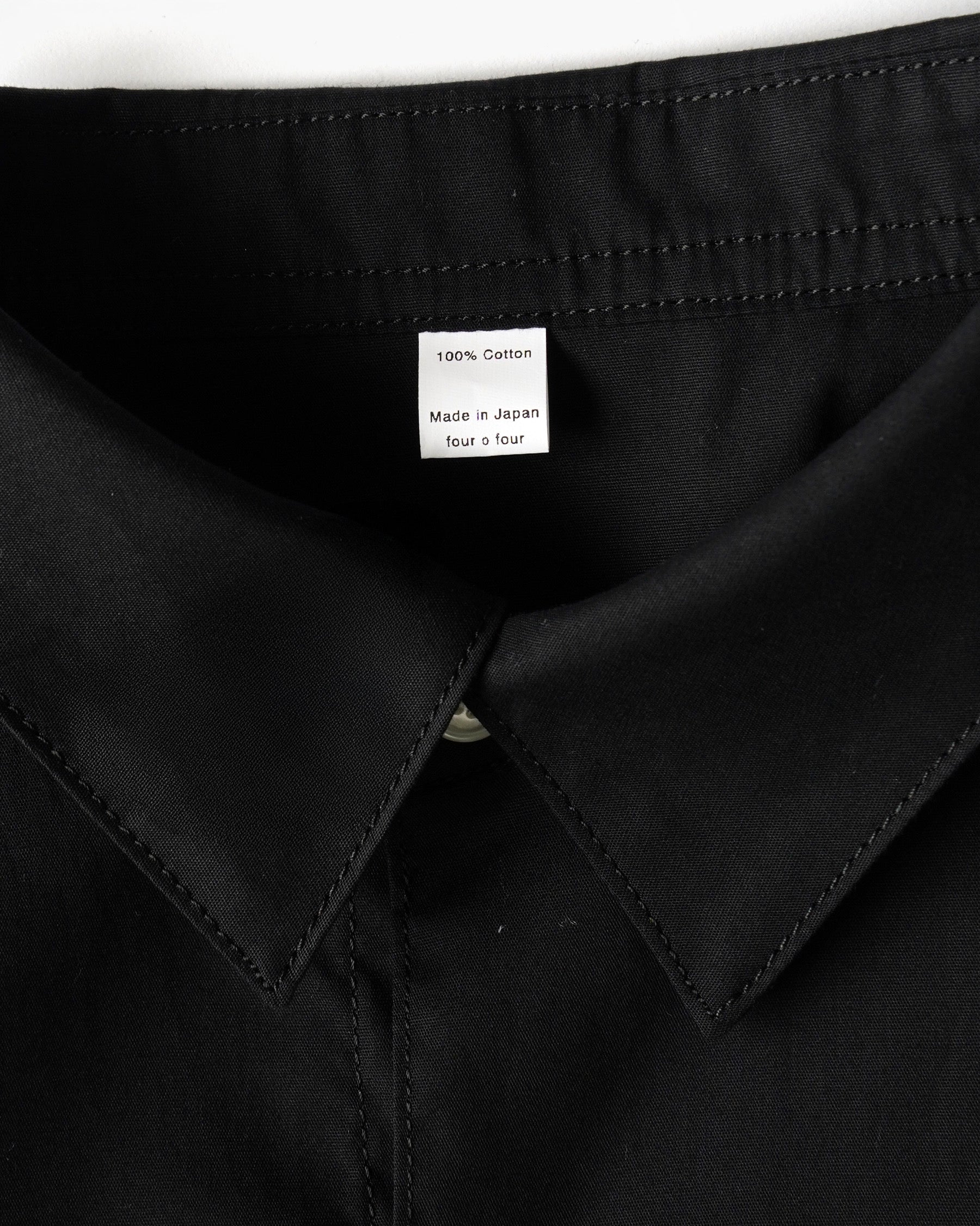 404 Puckering Shirt - Black