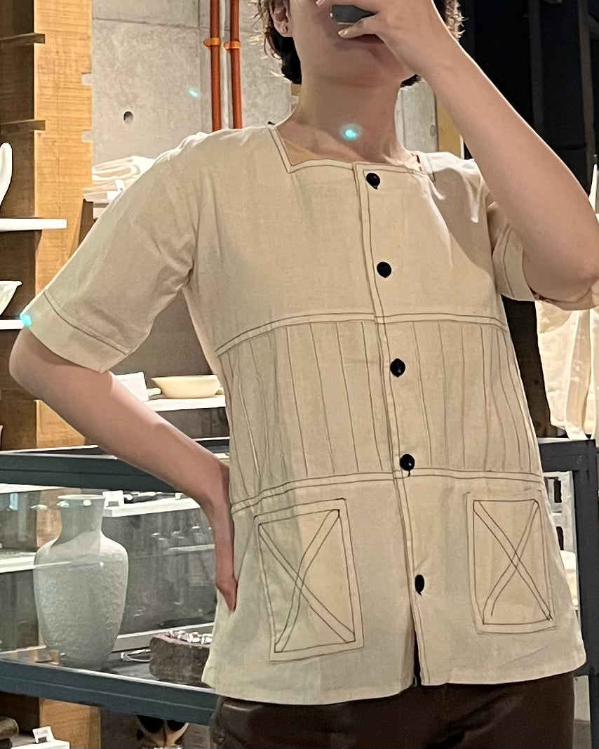 Hand-Made Cotton S/S Shirt