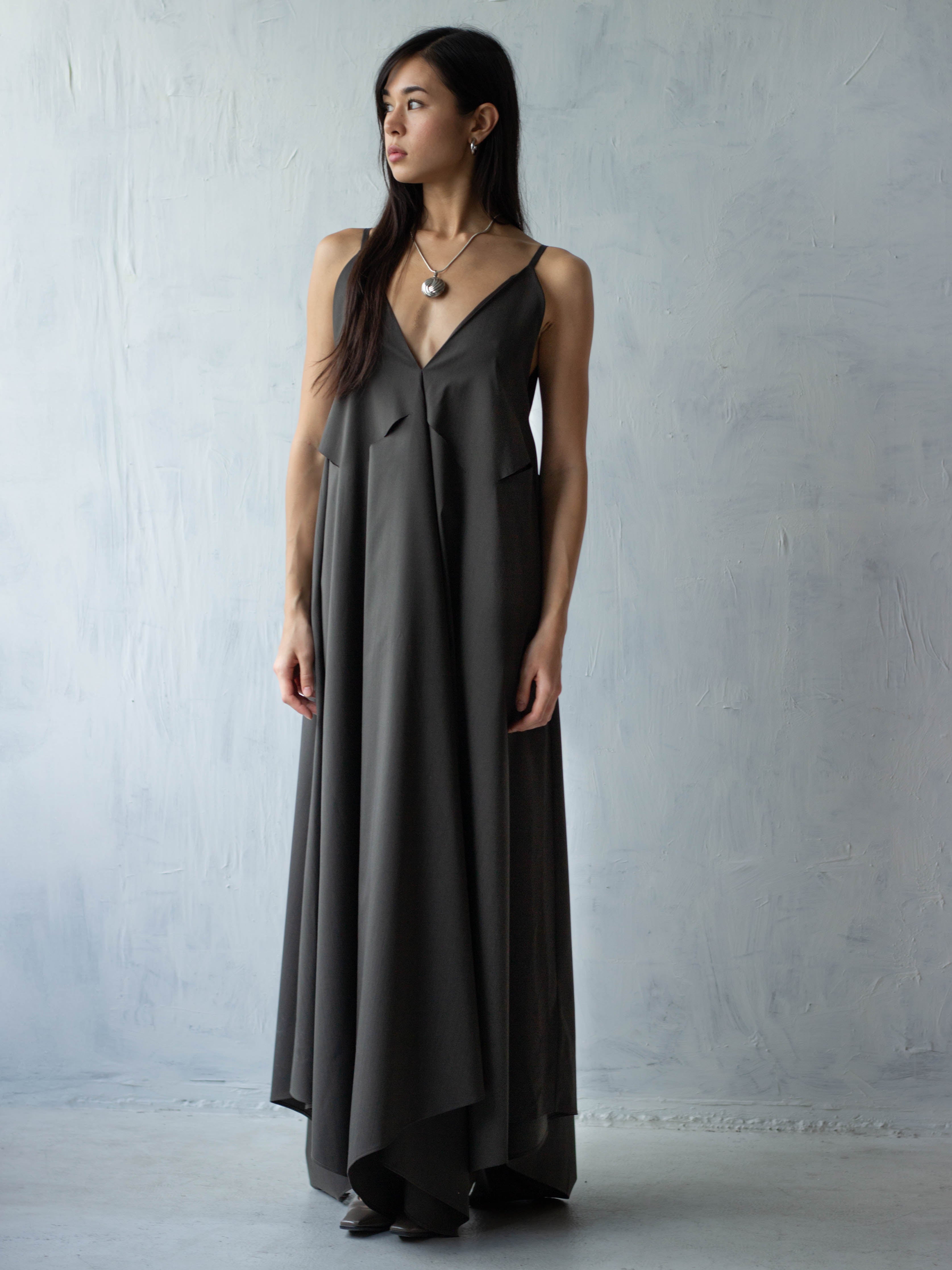 FOREST SKYE SLIP DRESS