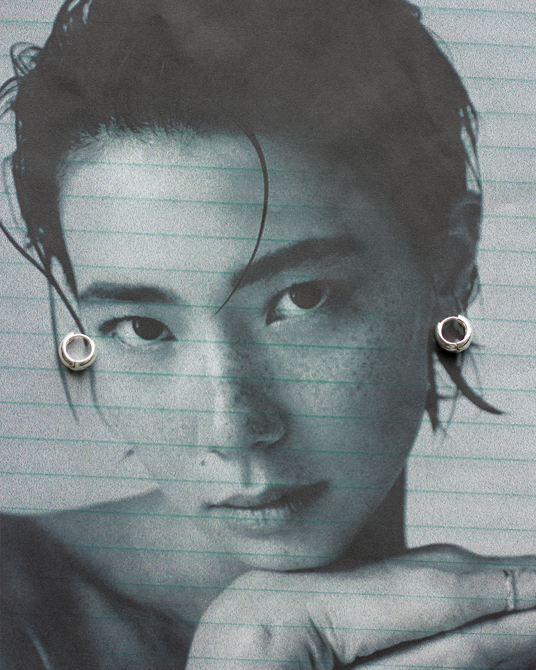 Silver Mini Hoops (E025014)
