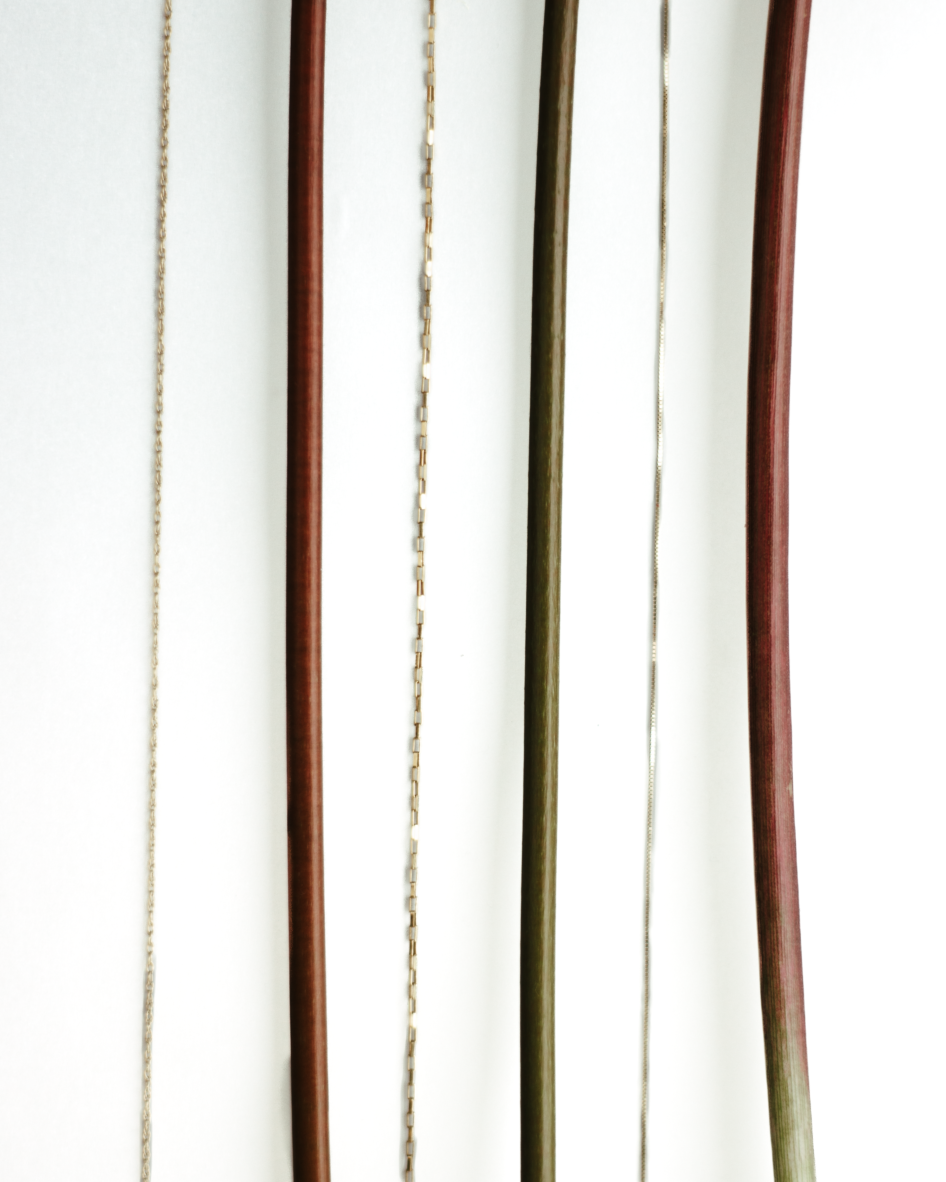 14k Twisted Chain Necklace - 49.5cm (25SS-9)