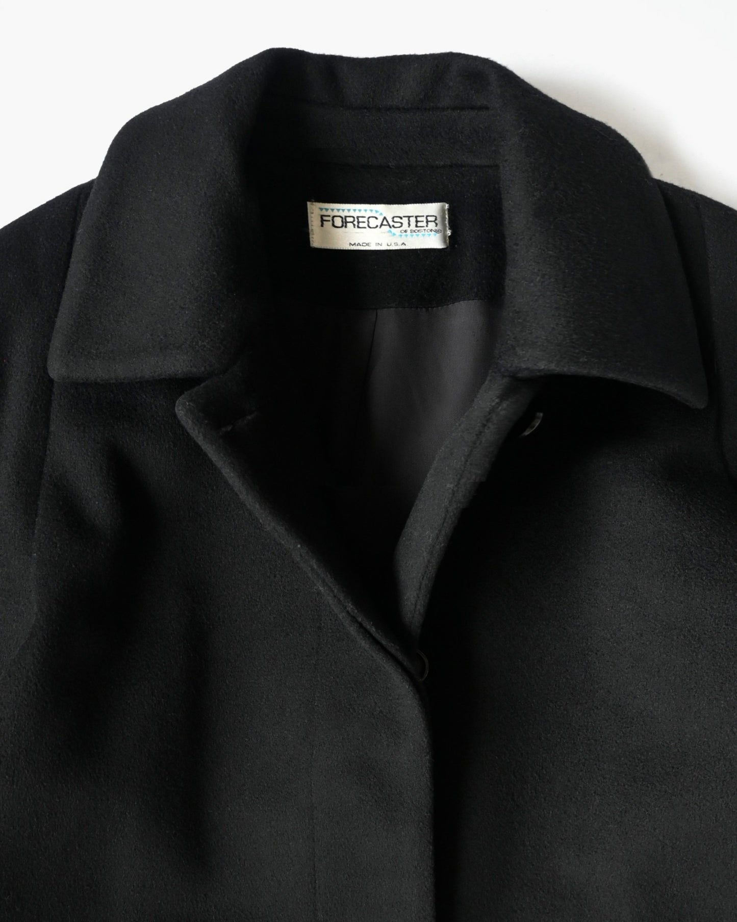 Black Wool Long Coat