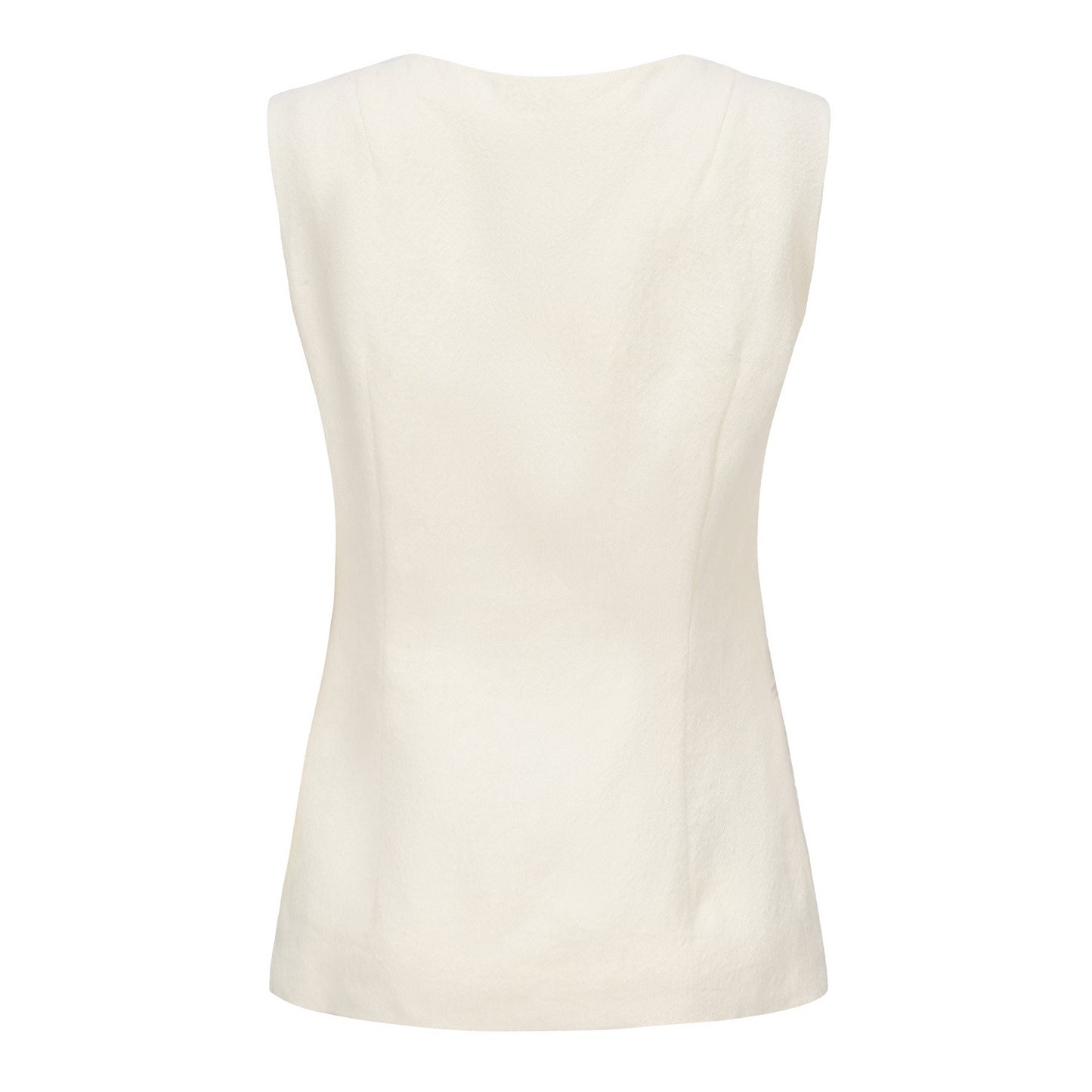 "RUOHAN" White Avonia Vest