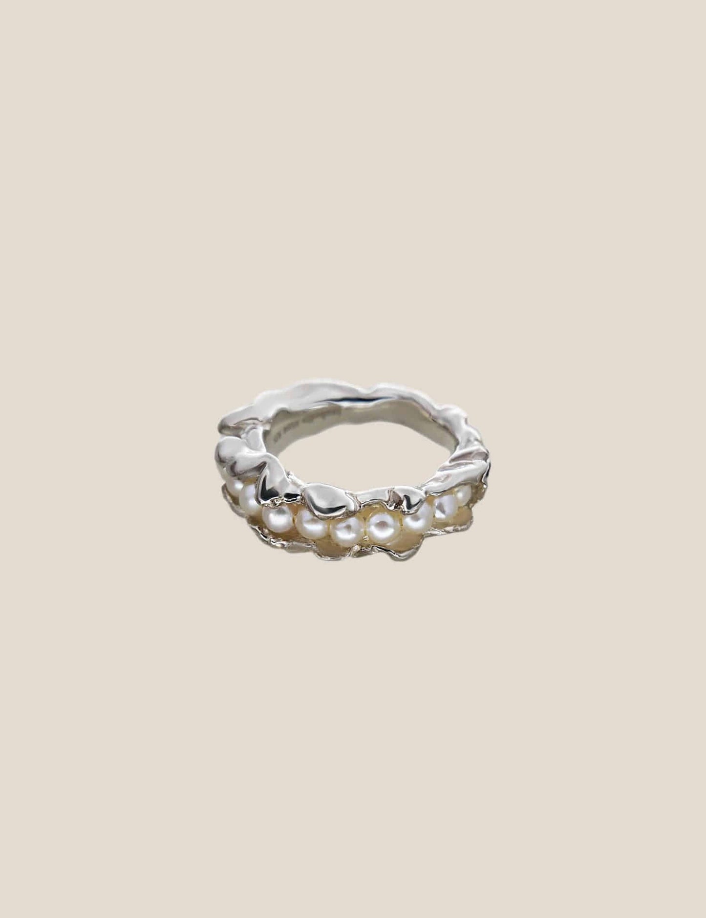 "Isabella Etou" Tiny Pearl Ring