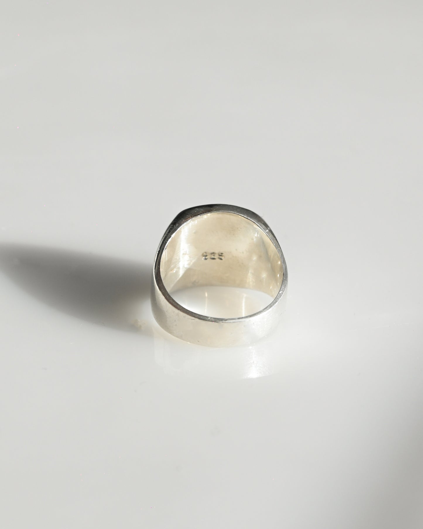 Signet Silver Ring - Square (9号)