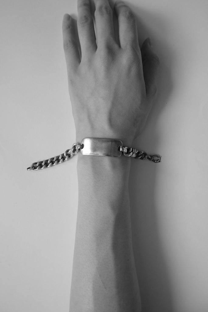 Silver ID Bracelet