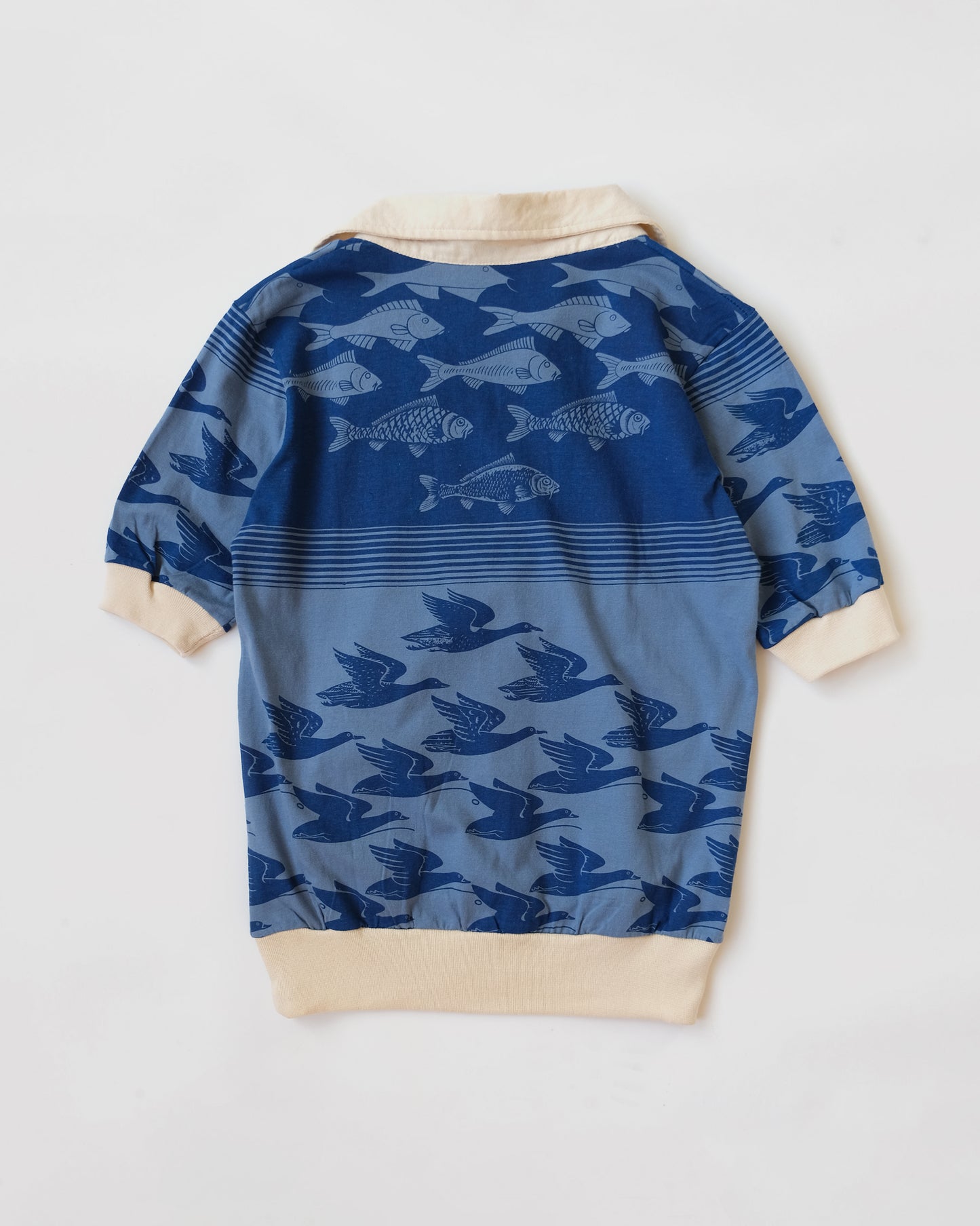 Art Printed S/S Cotton Polo