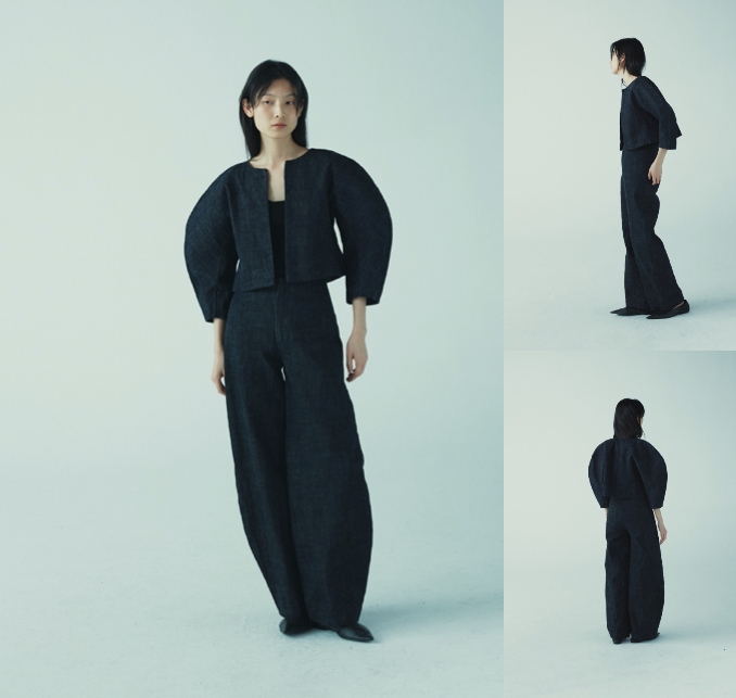 Cocoon Shape Denim