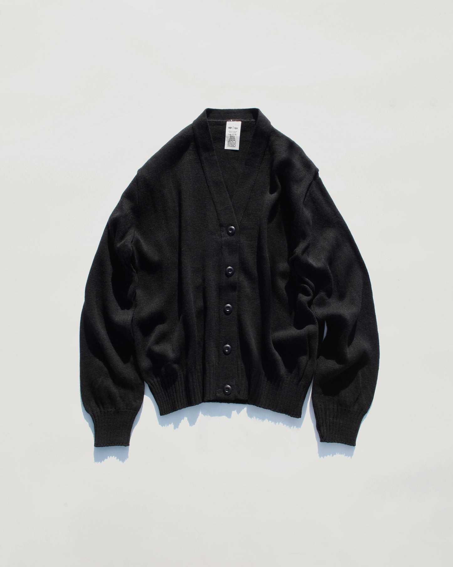 Black V/N Cardigan