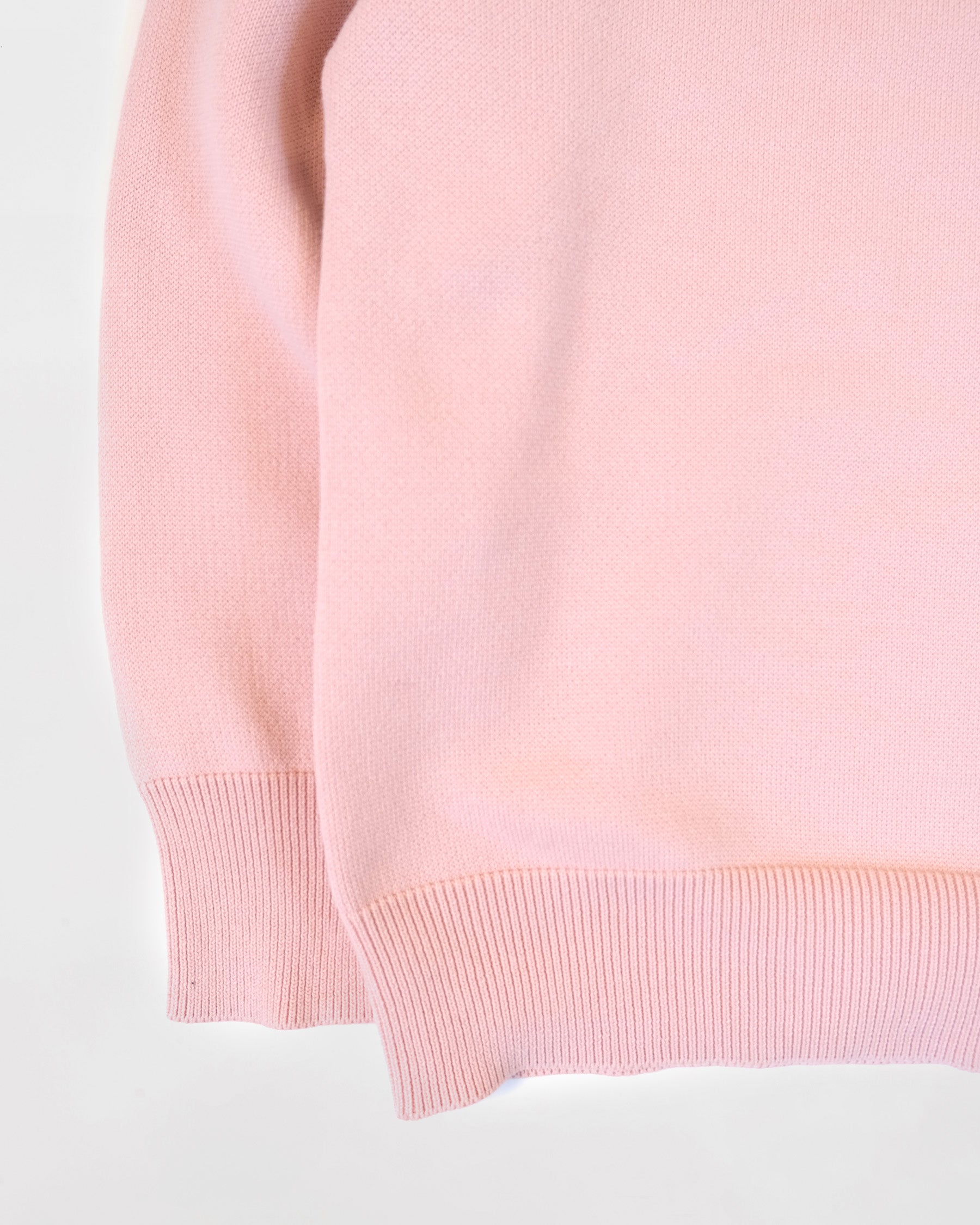 404 Paled Color Crew Neck Sweater by RYE TENDER - Pink