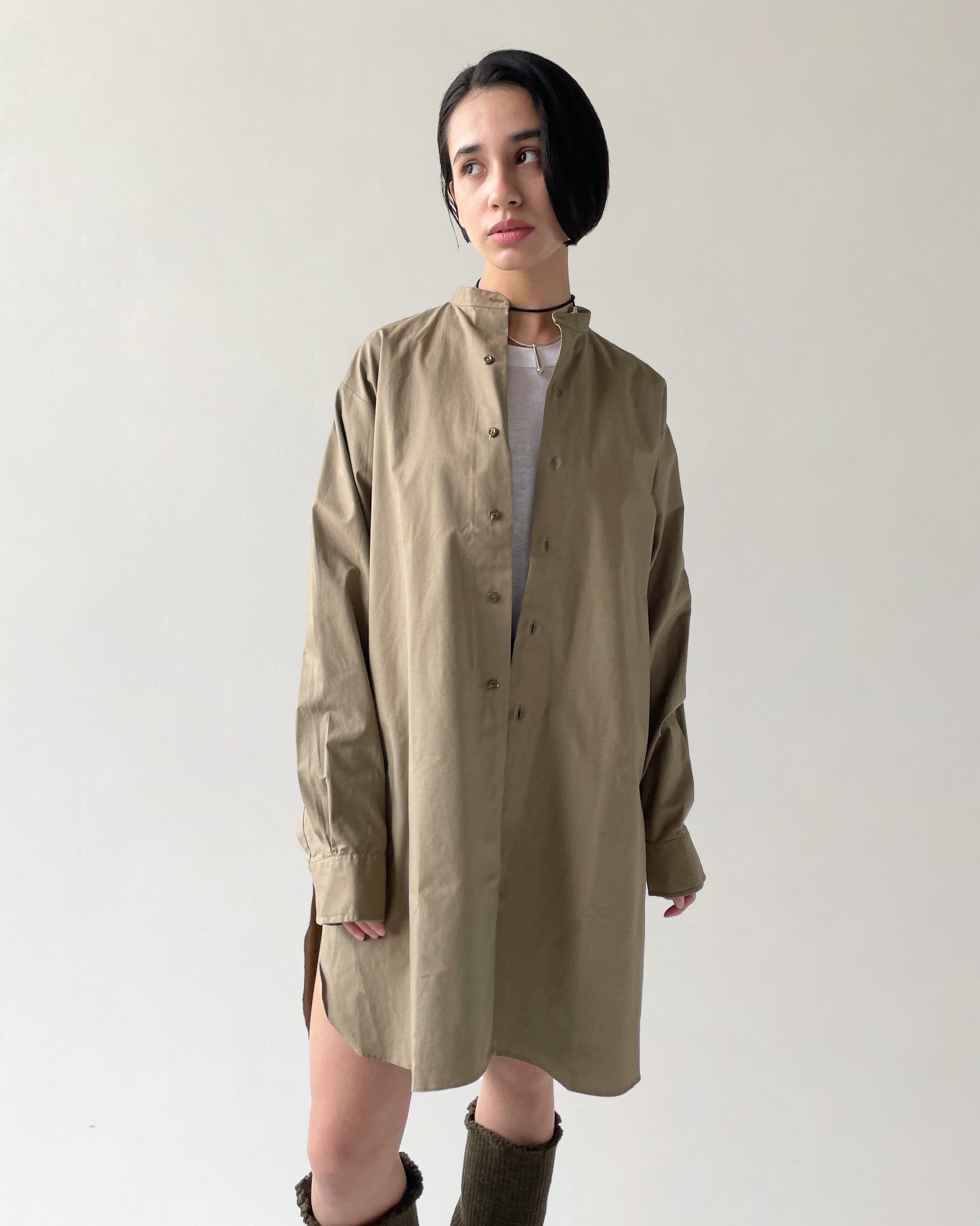 NOS British Cotton Long Shirt – studiolab404.com