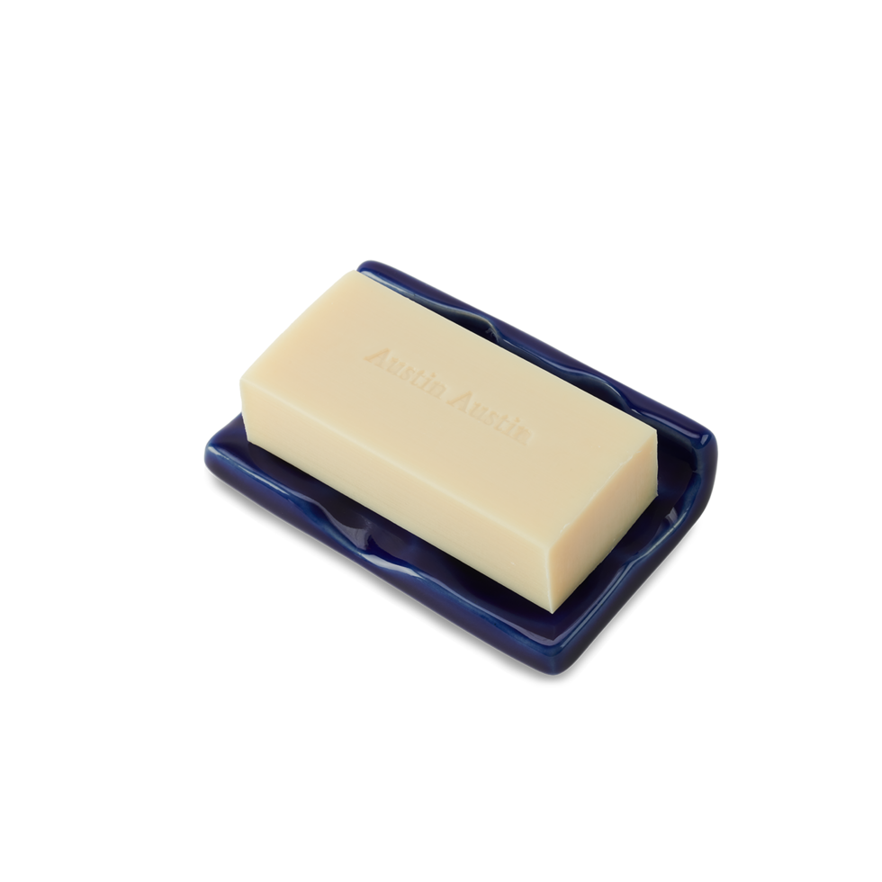 "Austin Austin" Ceramic Soap Dish