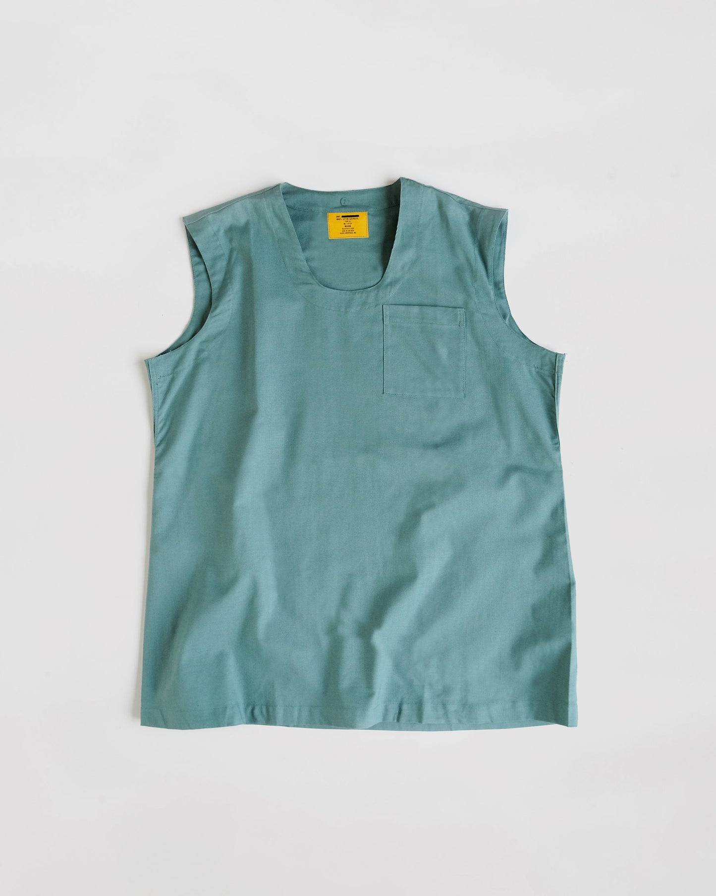 Blue Cotton Vest