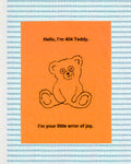 Hello, I’m 404 Teddy & Pop-up Store Information