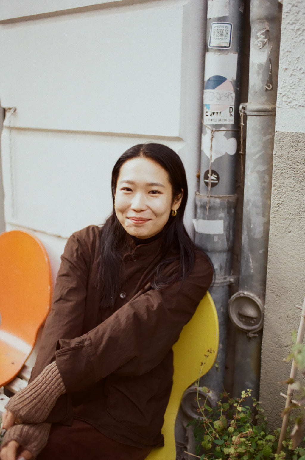 Over-dyed Chez Jacket Brown