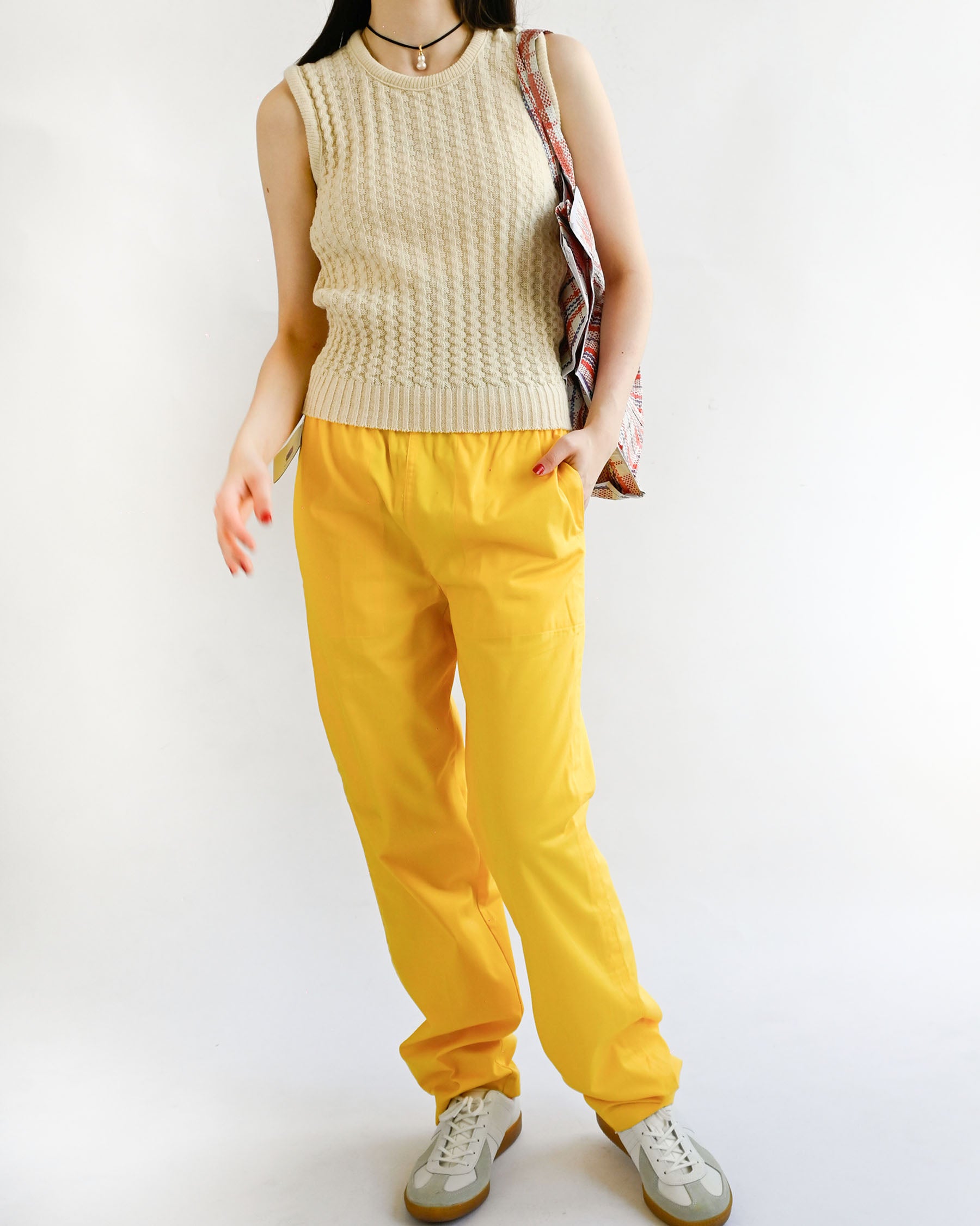80S Easy Pants - Yellow