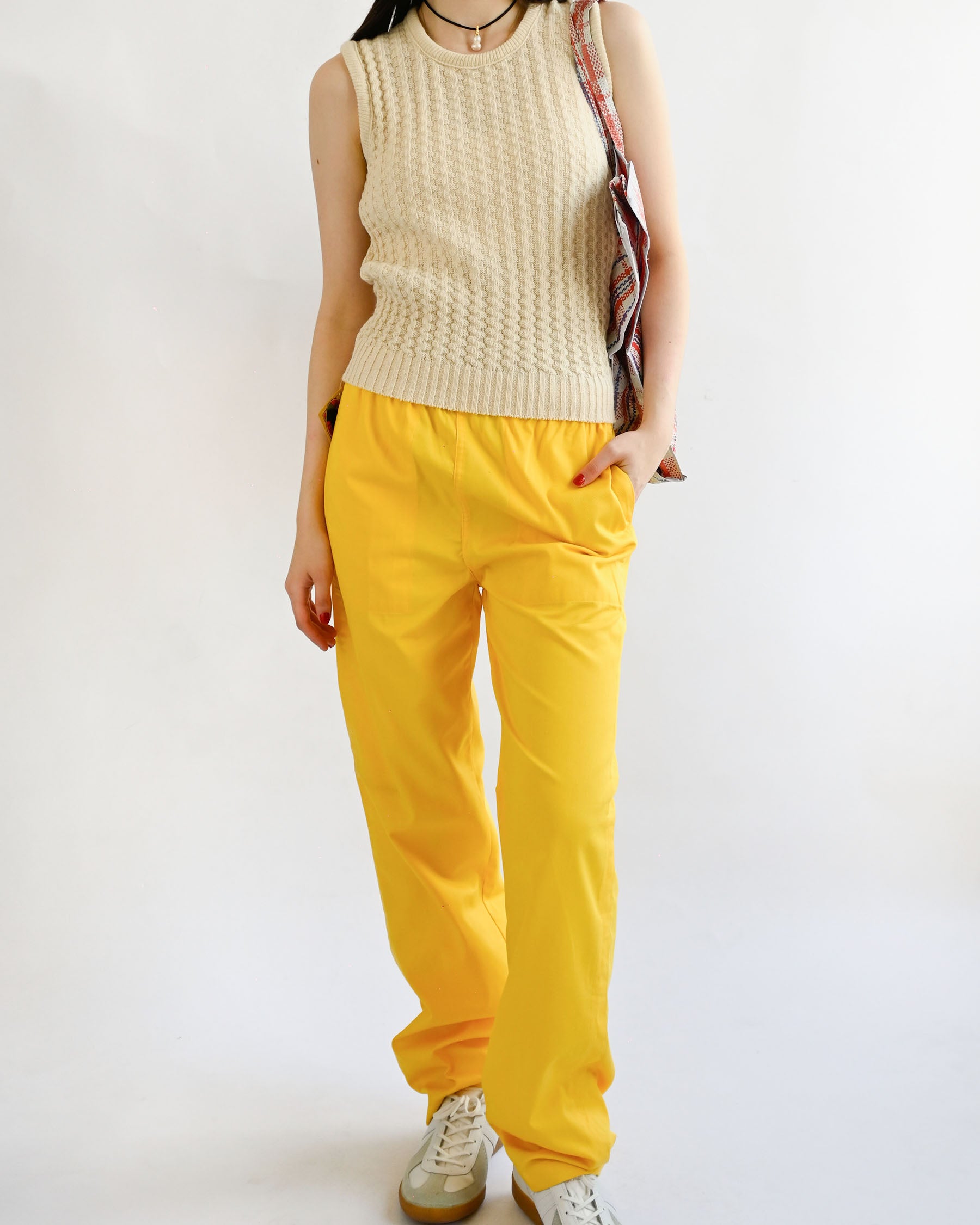 80S Easy Pants - Yellow