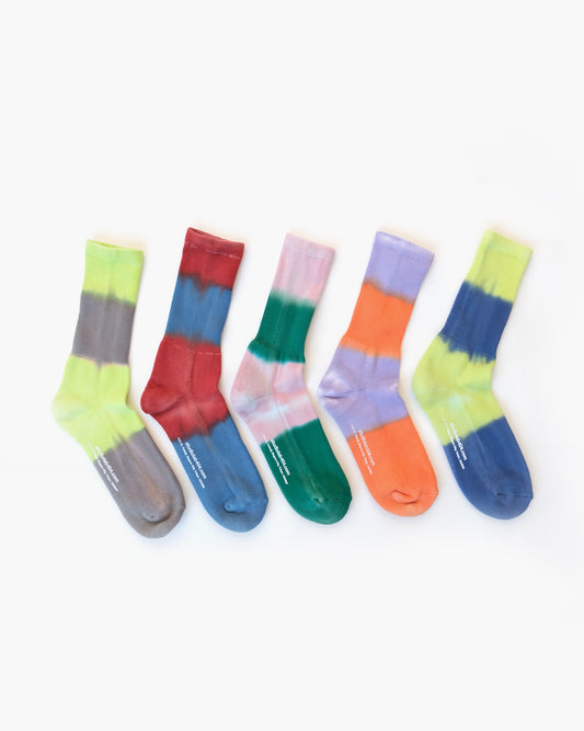 【YOU SAVE 10%】404 Gradation Pile Socks / SET OF 5