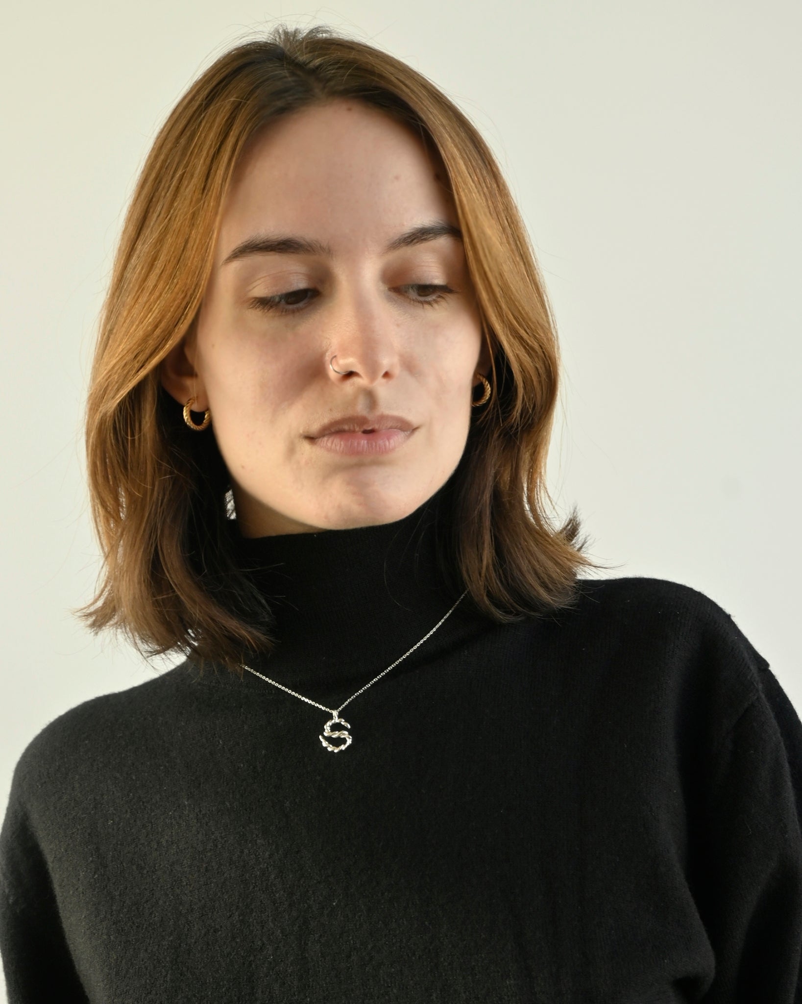 "Isabella Etou" Alphabet Necklace