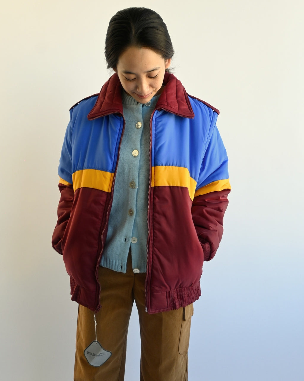 NOS Sleeve Removable Ski Down Jacket