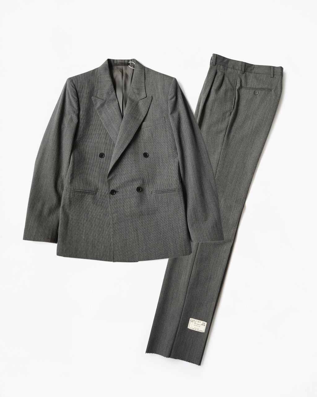 Wool Double Breasted Suit
